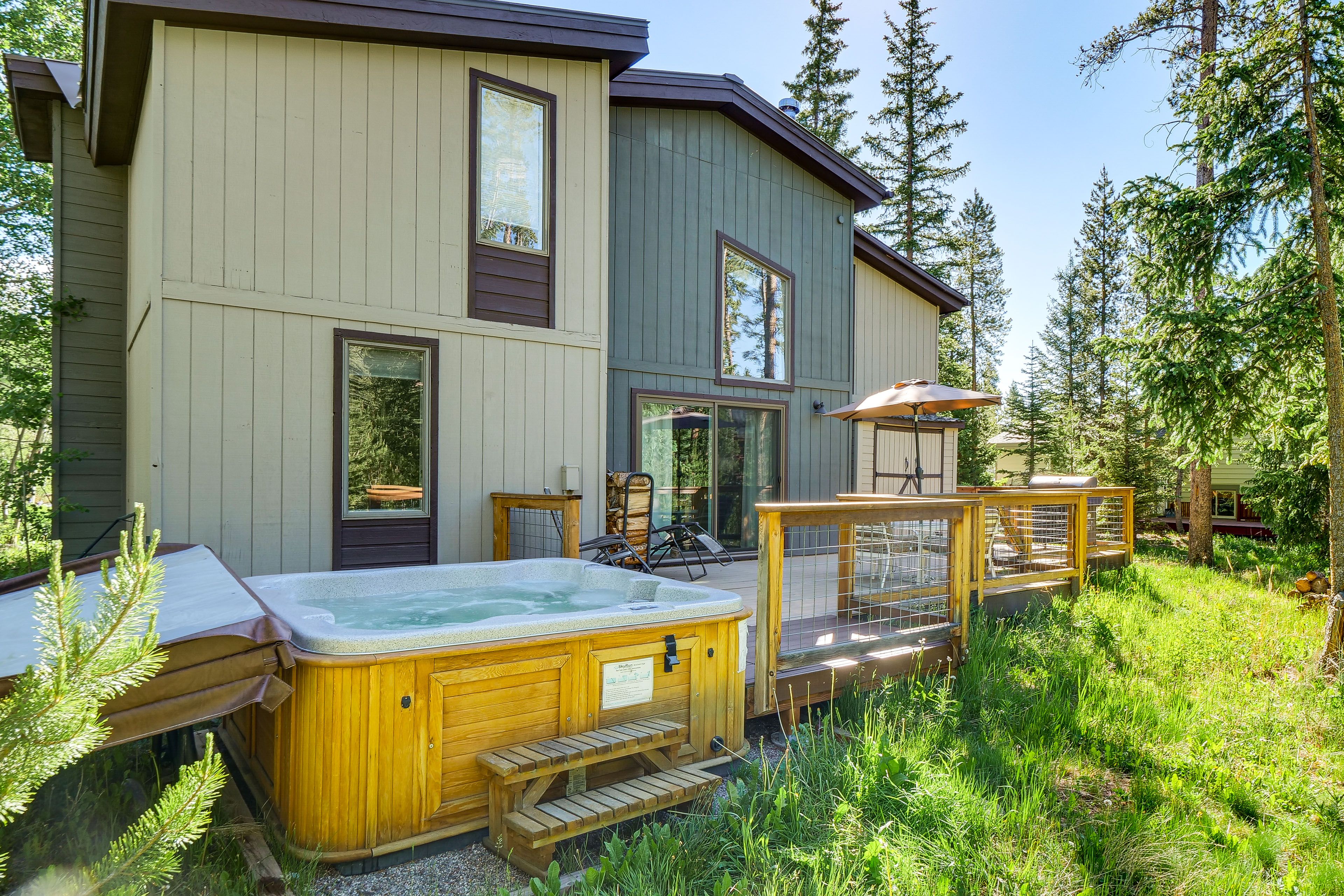 Breckenridge Vacation Rental | 2BR | 2BA | 1,300 Sq Ft | 4 Steps to Enter