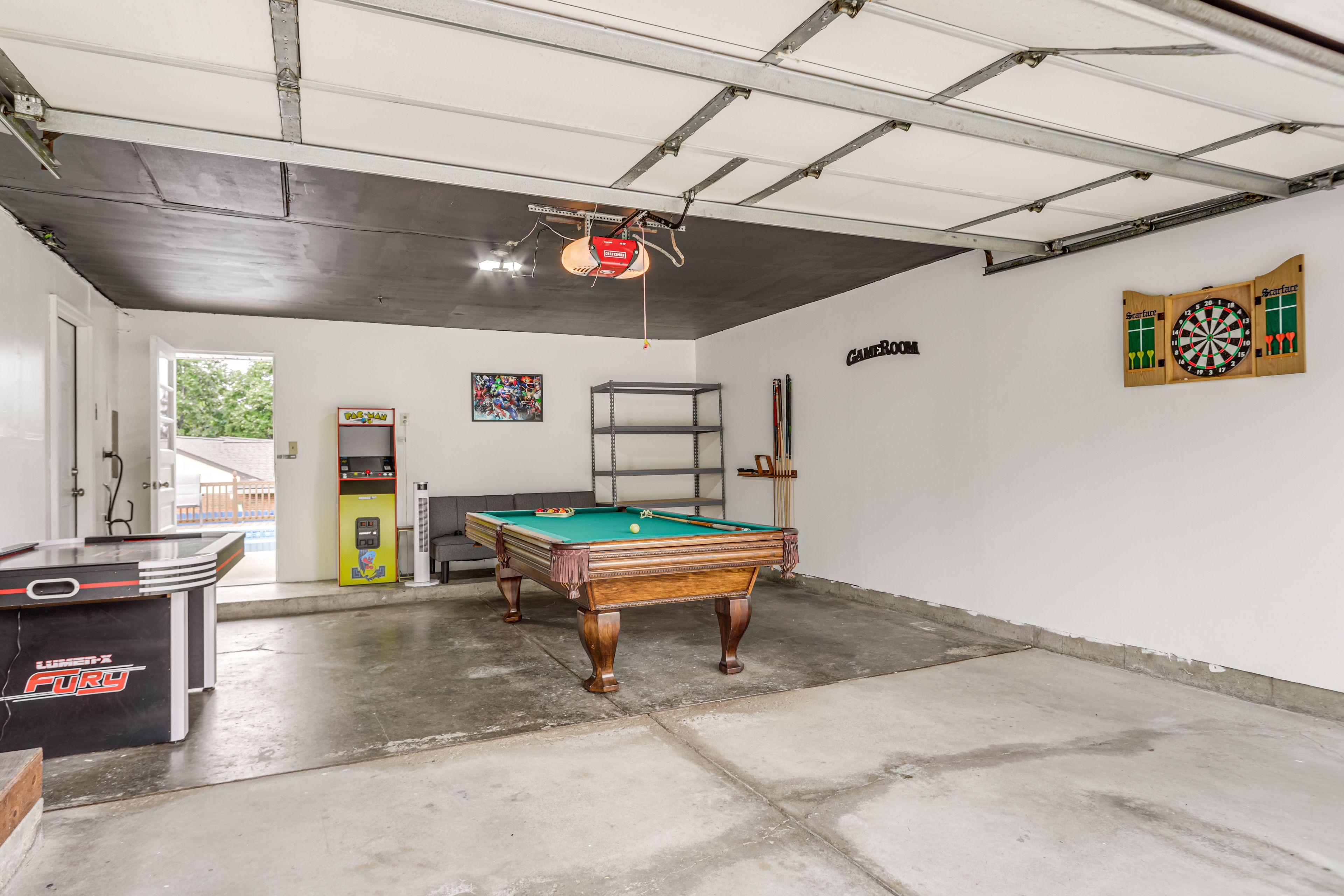 Garage Game Room