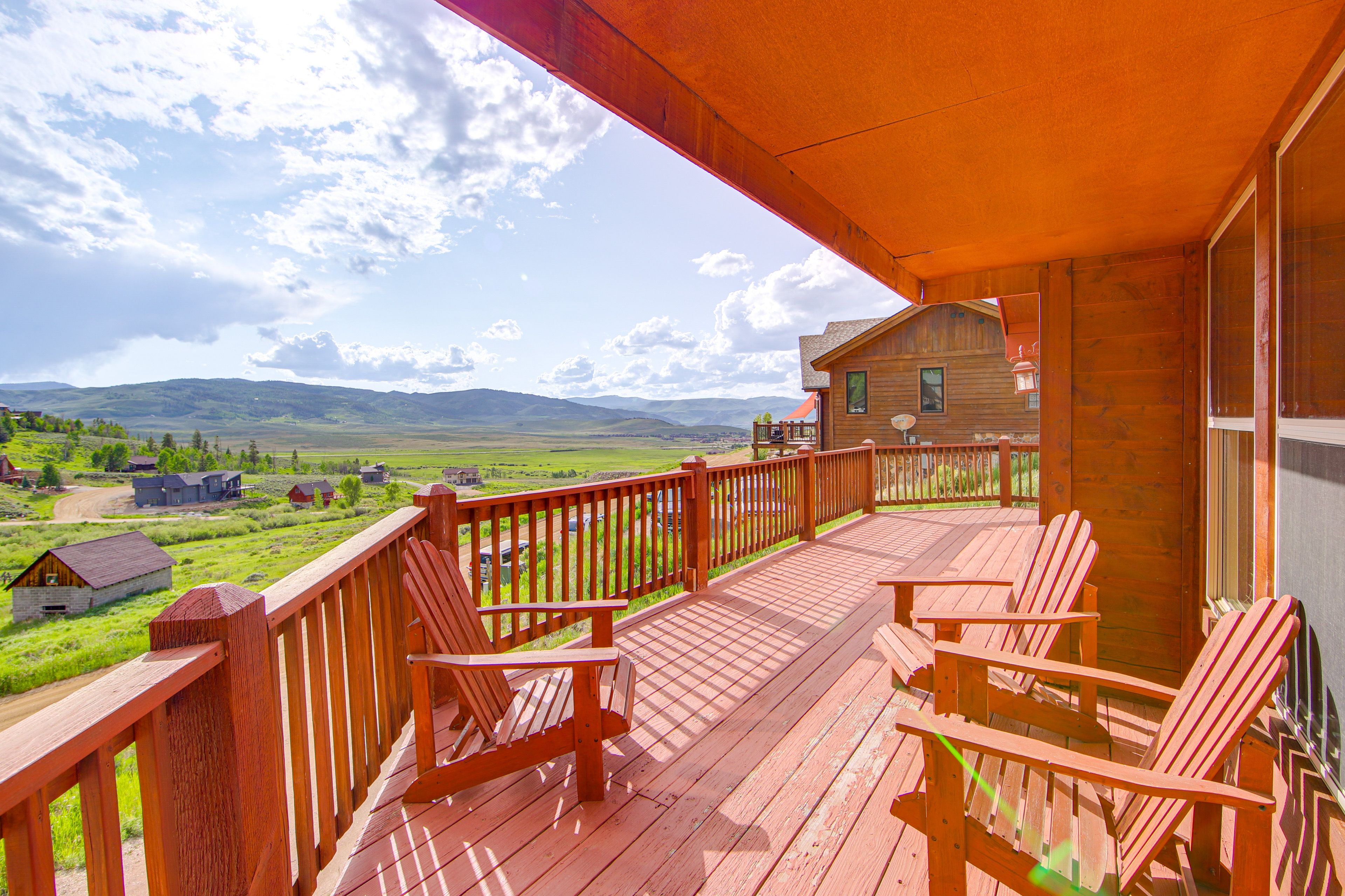 Granby Vacation Rental | 5BR | 3BA | 3,551 Sq Ft | 1 Step to Enter