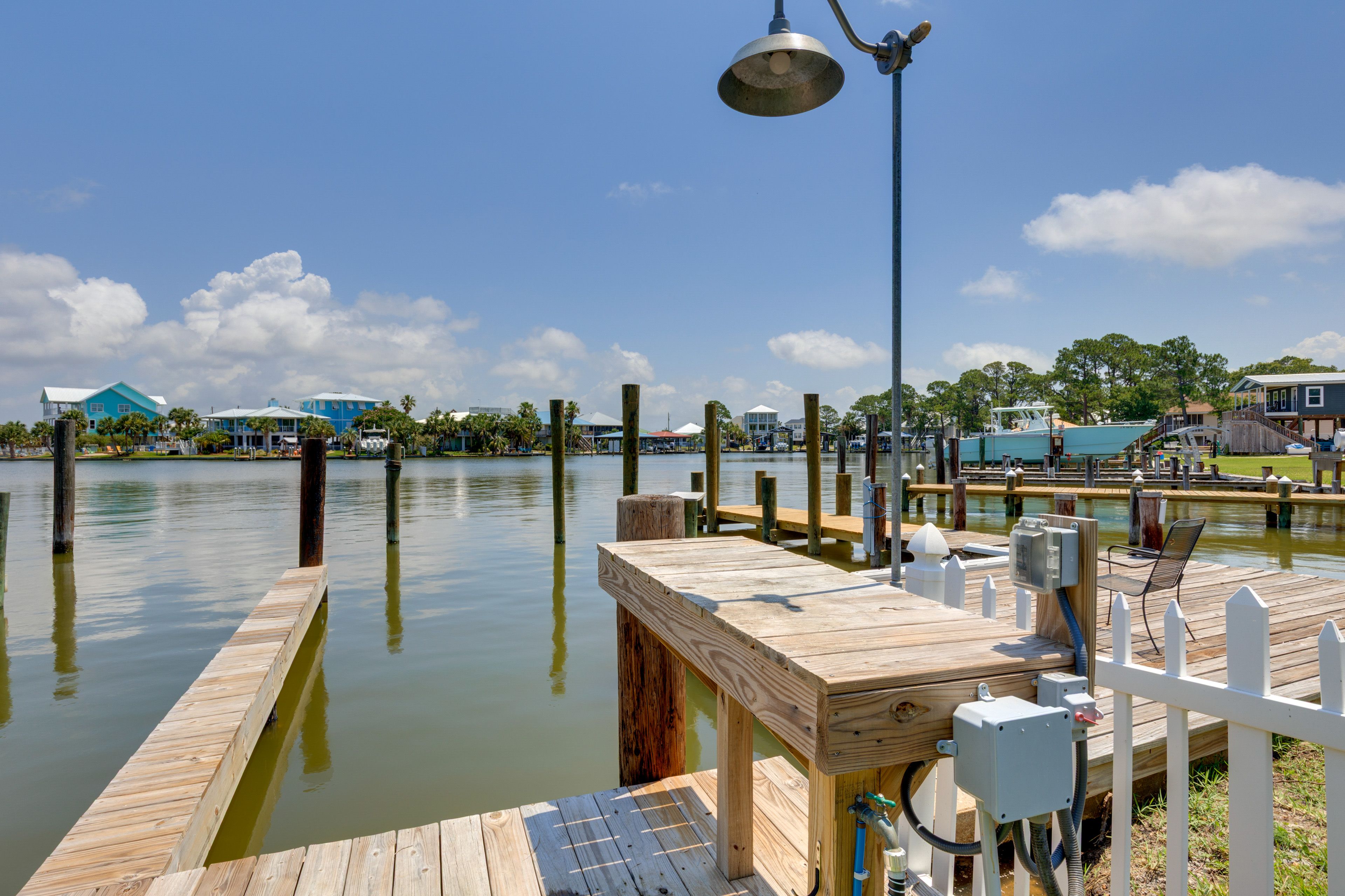 Community Boat Dock | Fish Cleaning Station