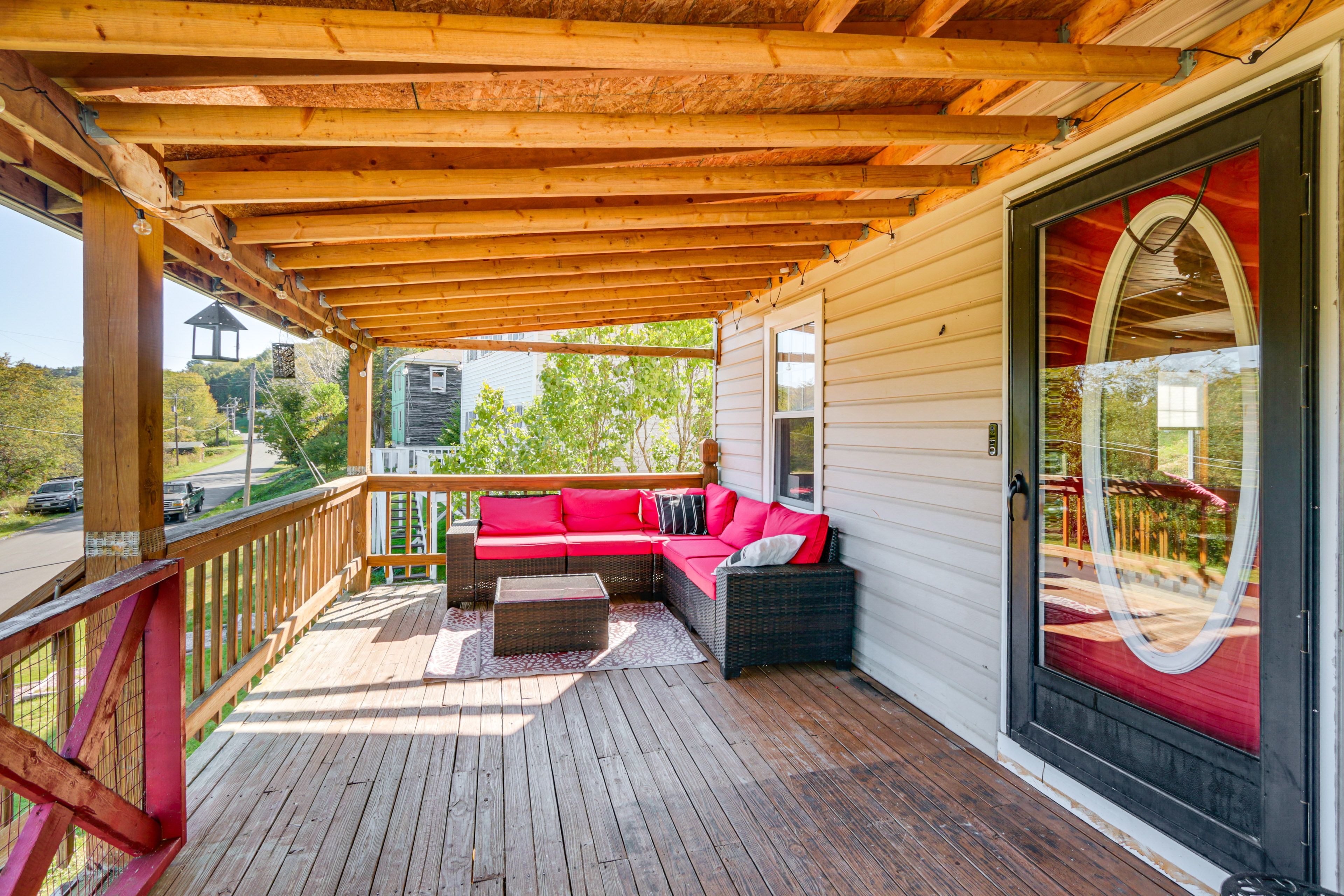 Covered Deck | 10 Mi to Canaan Valley Resort