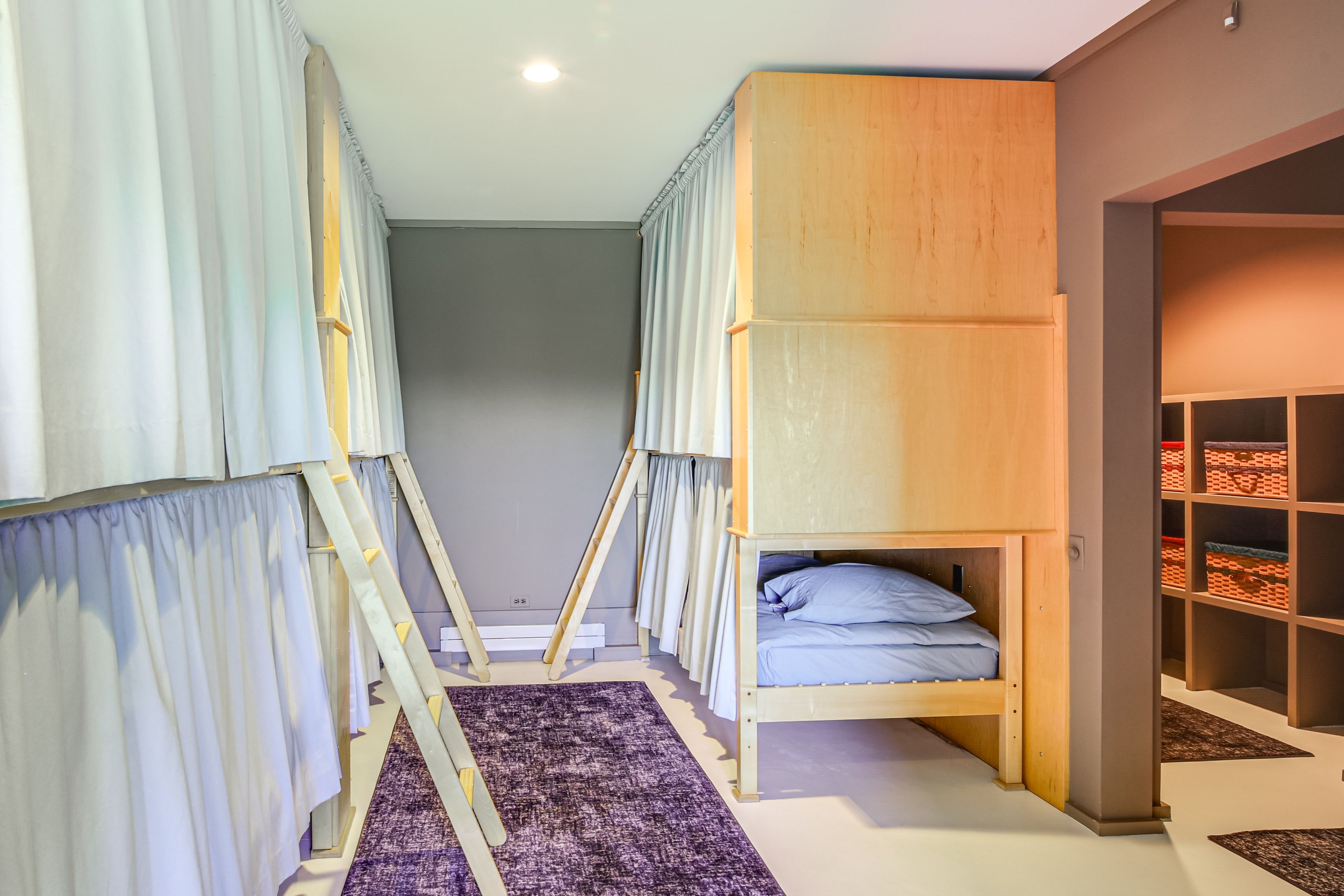 Bedroom 4 | 5 Twin Bunk Beds | Lower Level