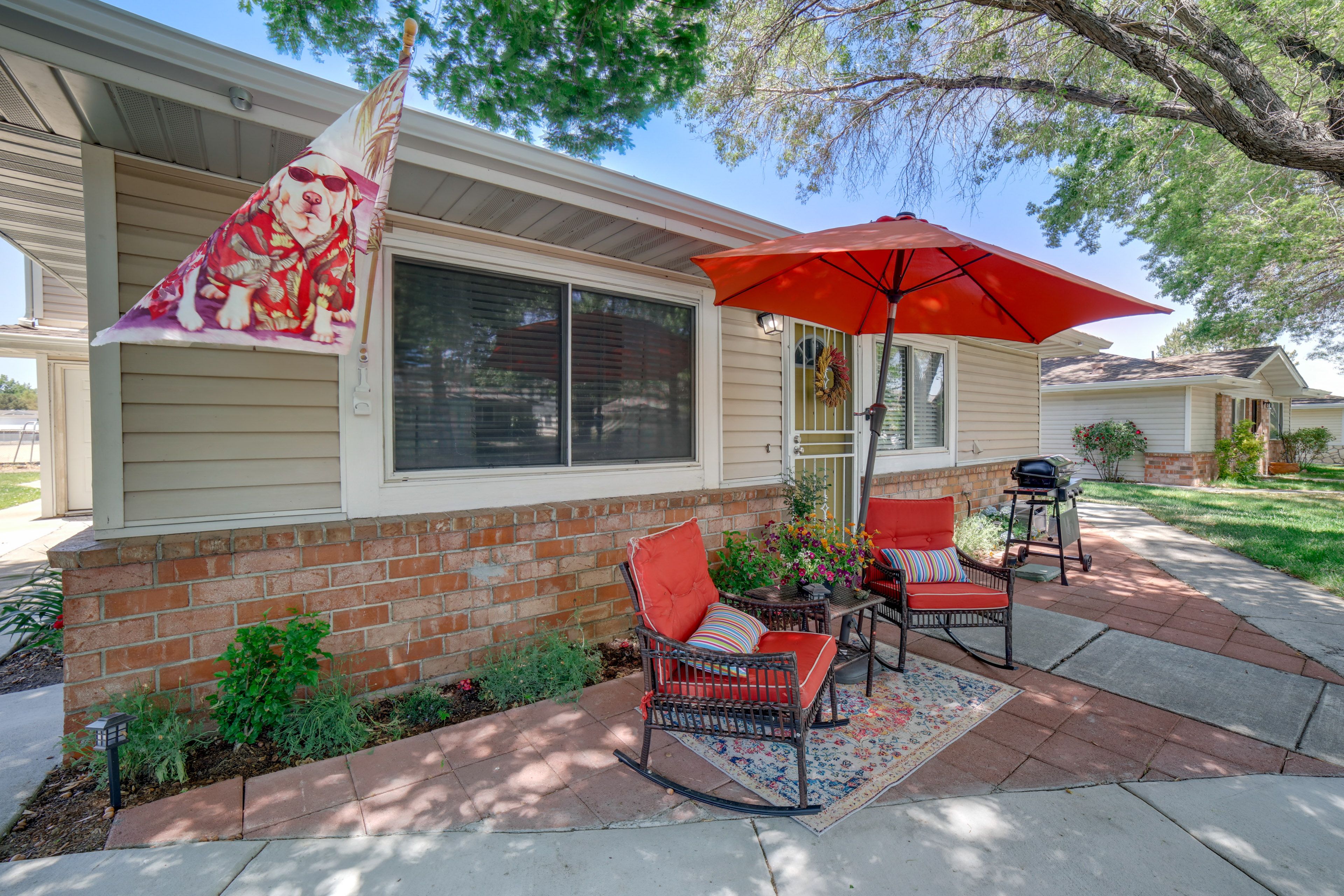 Front Patio | Gas Grill