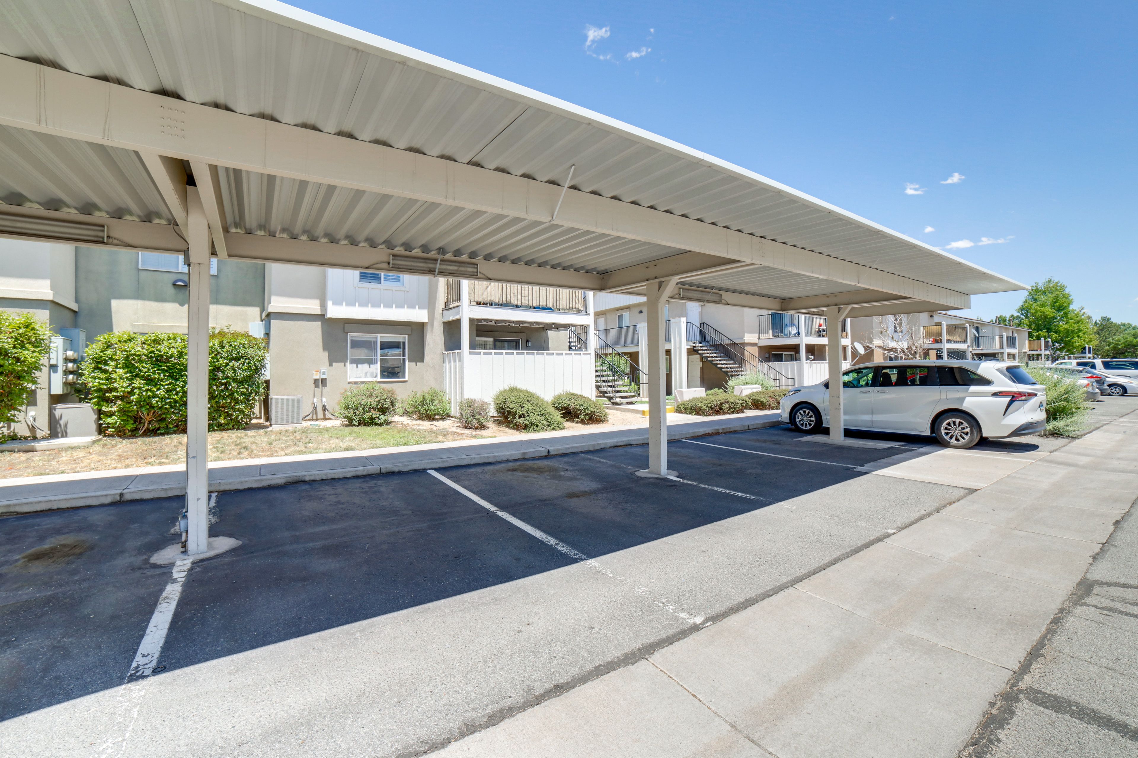 Parking | Covered Spot (1 Vehicle) | Uncovered Lot (First-Come, First-Served)