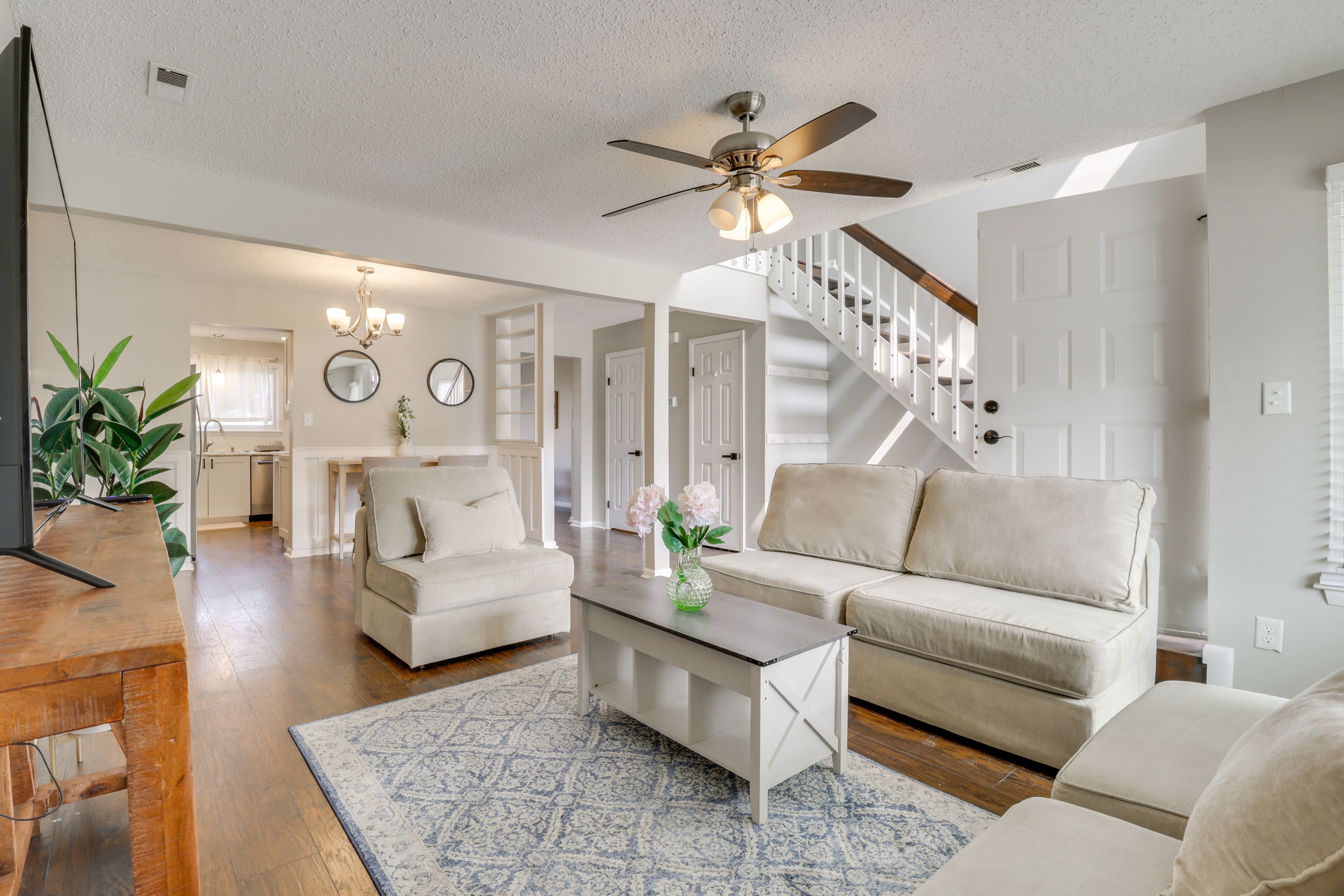 Virginia Beach Vacation Rental | 3BR | 2.5BA | 1,541 Sq Ft | Stairs Required
