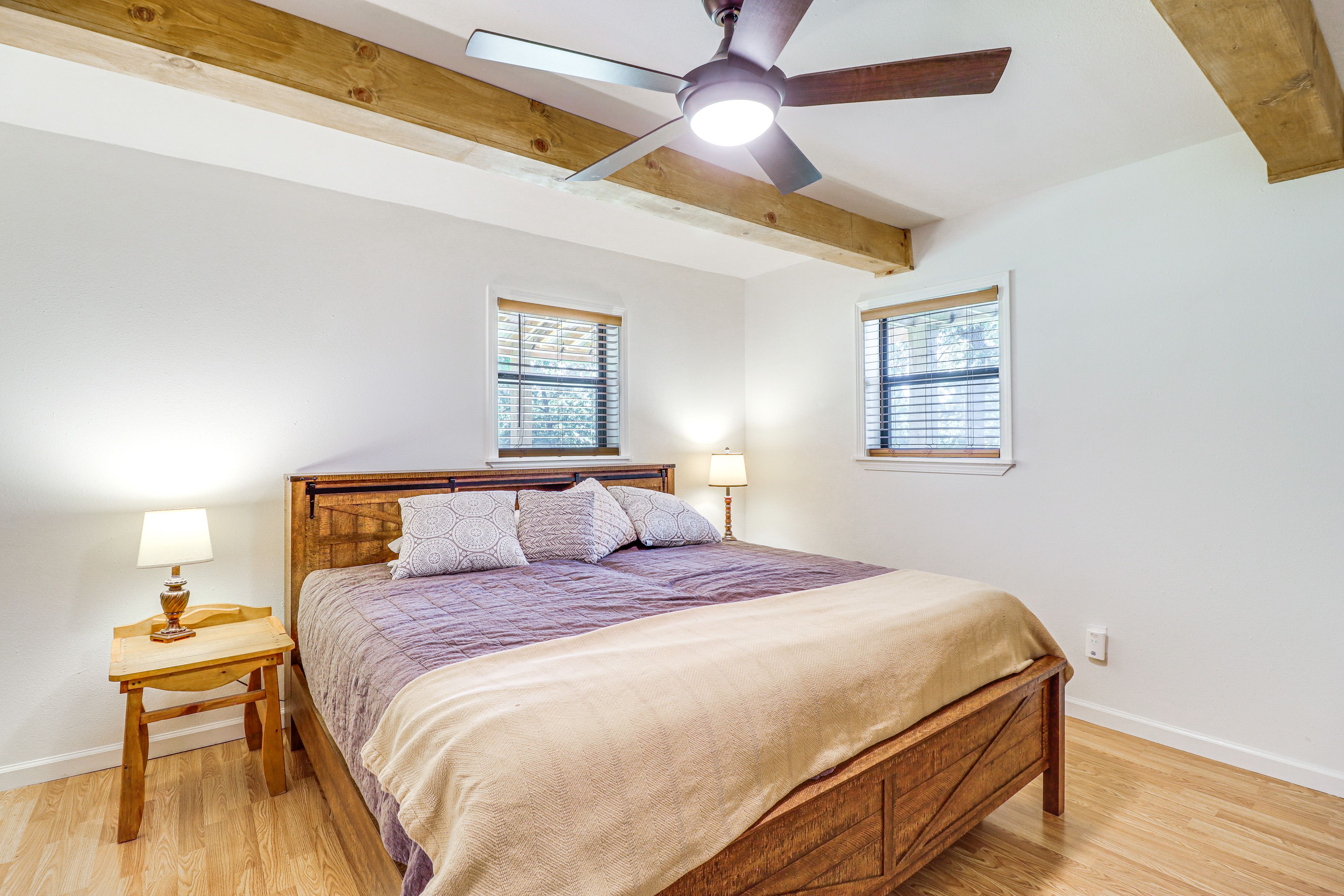 Bedroom 1 | 1st Floor | King Bed | Linens Provided