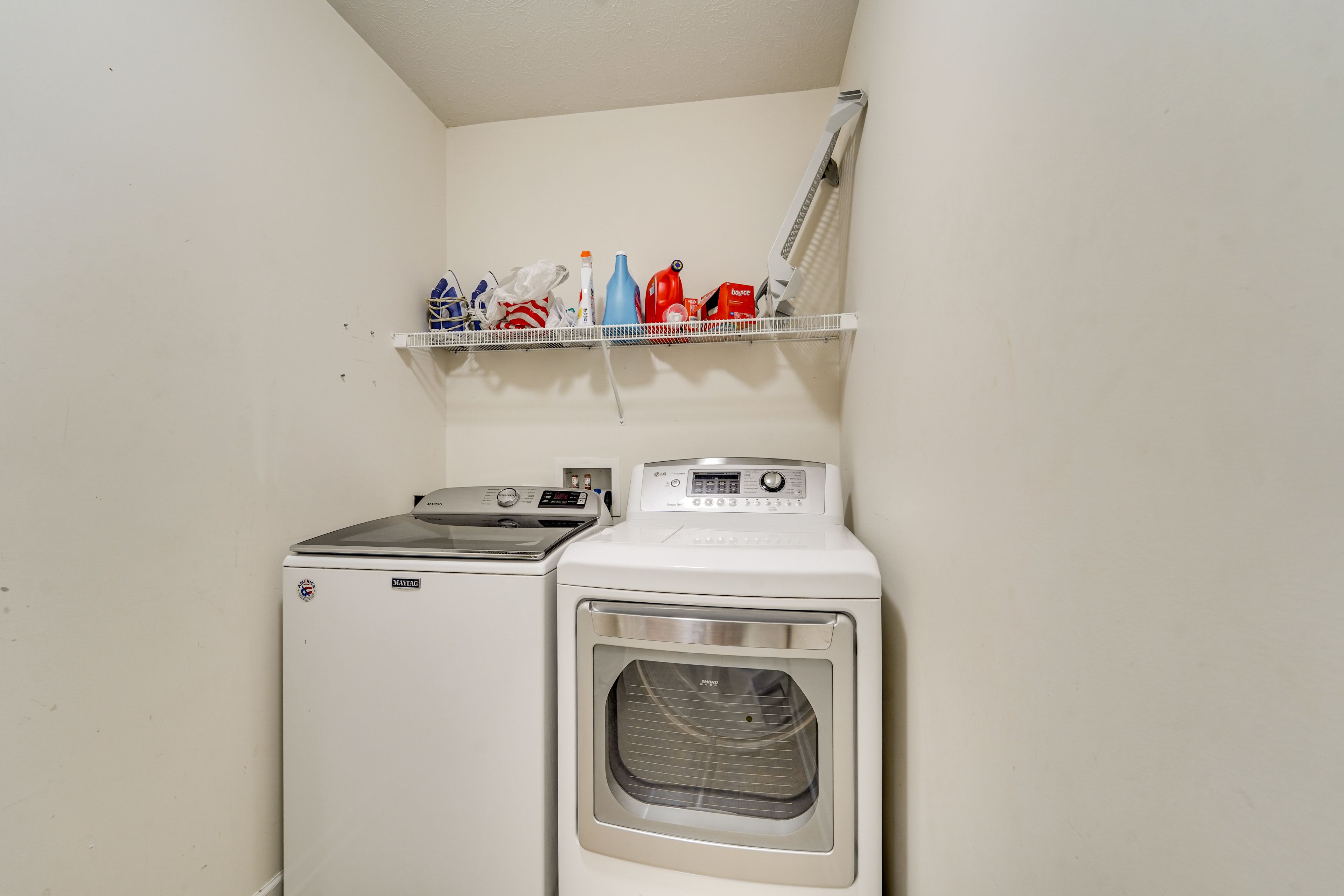 Laundry Room | Detergent | Iron & Board | Lower Floor