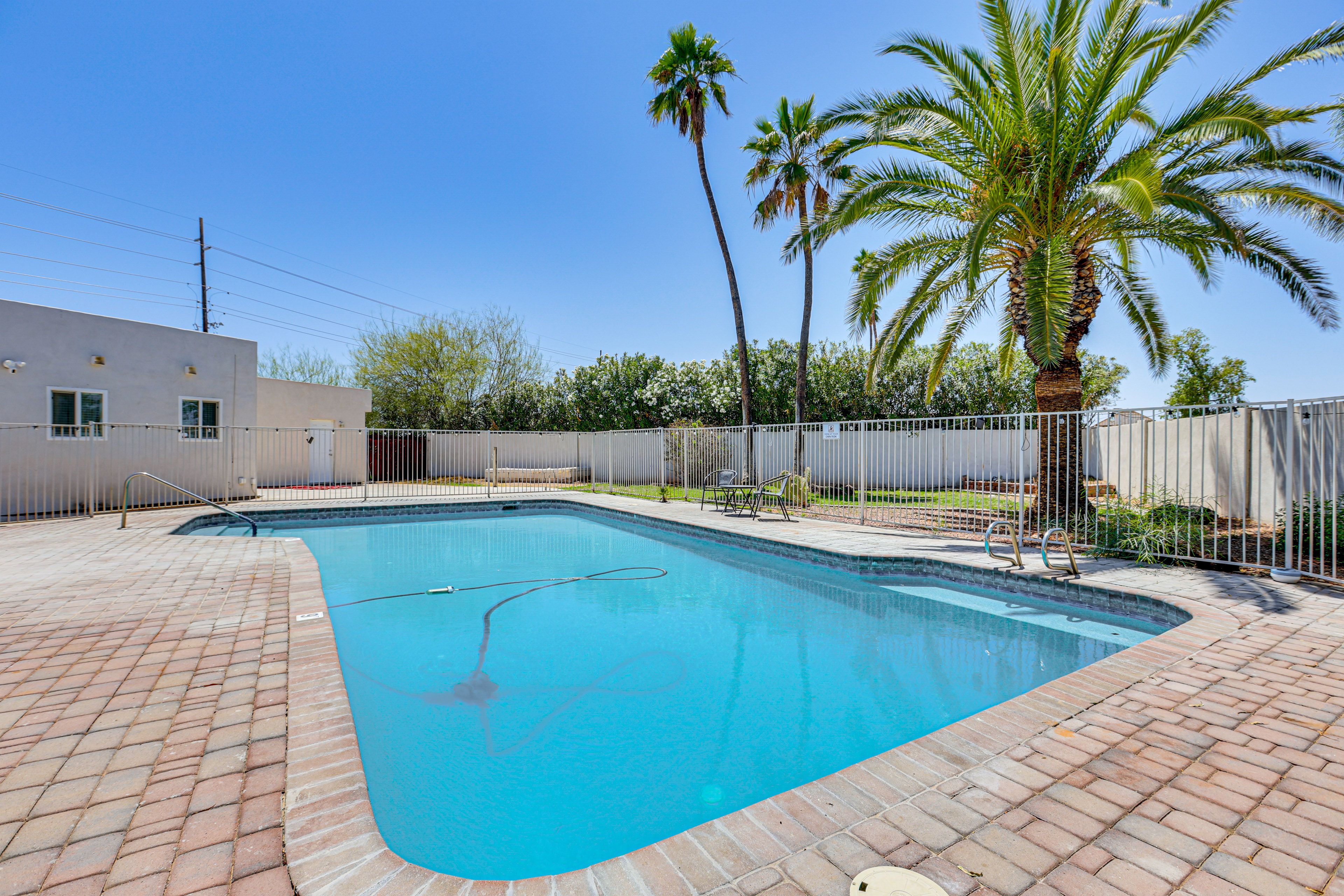 Private Pool | Fenced Backyard | 5 Mi to Arizona Boardwalk