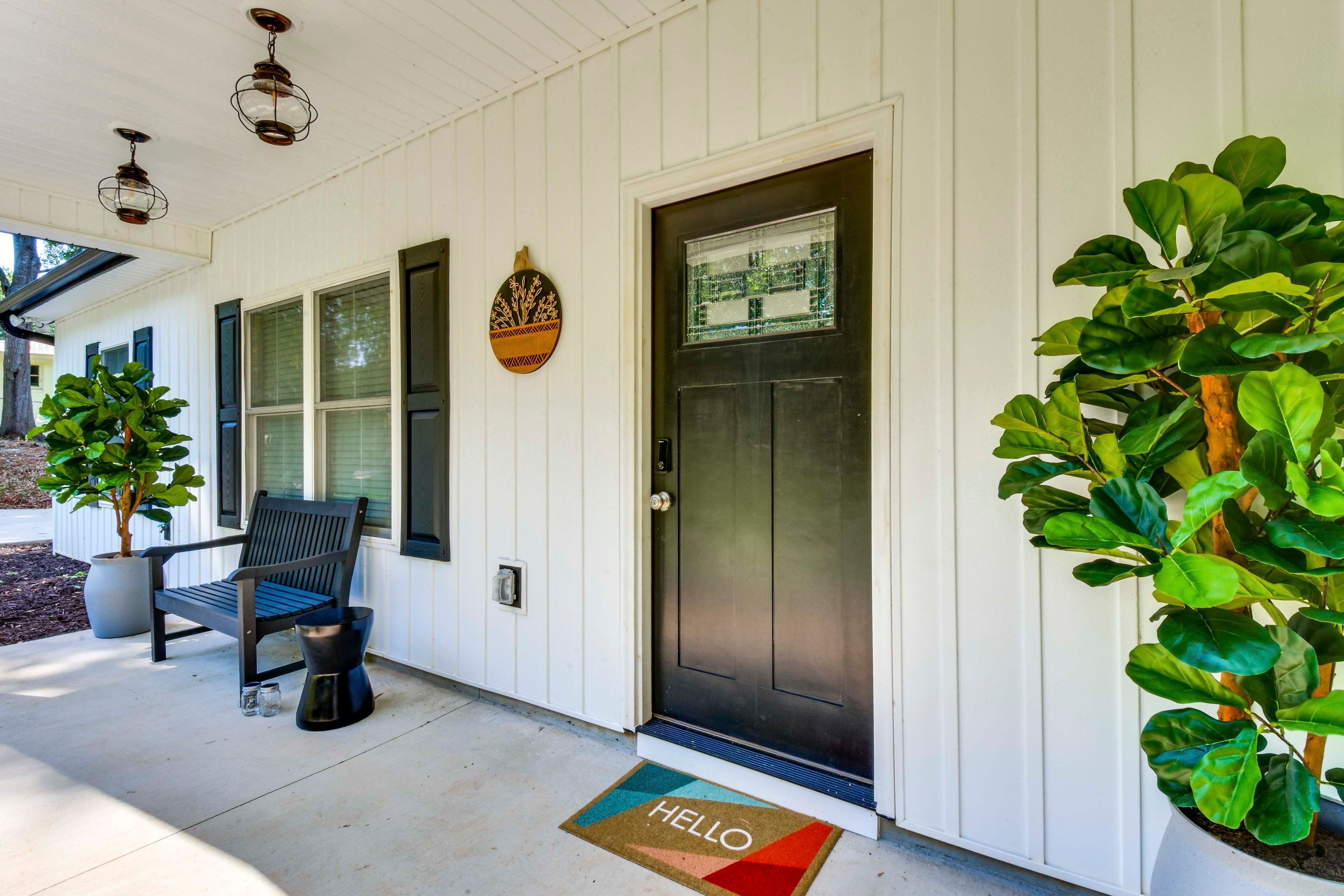 House Exterior | Covered Porch w/ Seating