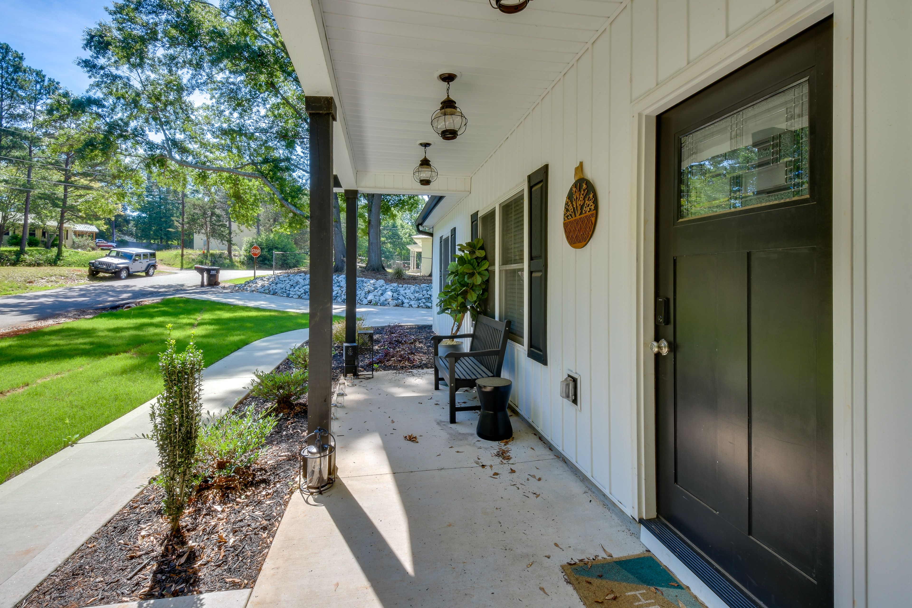 House Exterior | Covered Porch w/ Seating