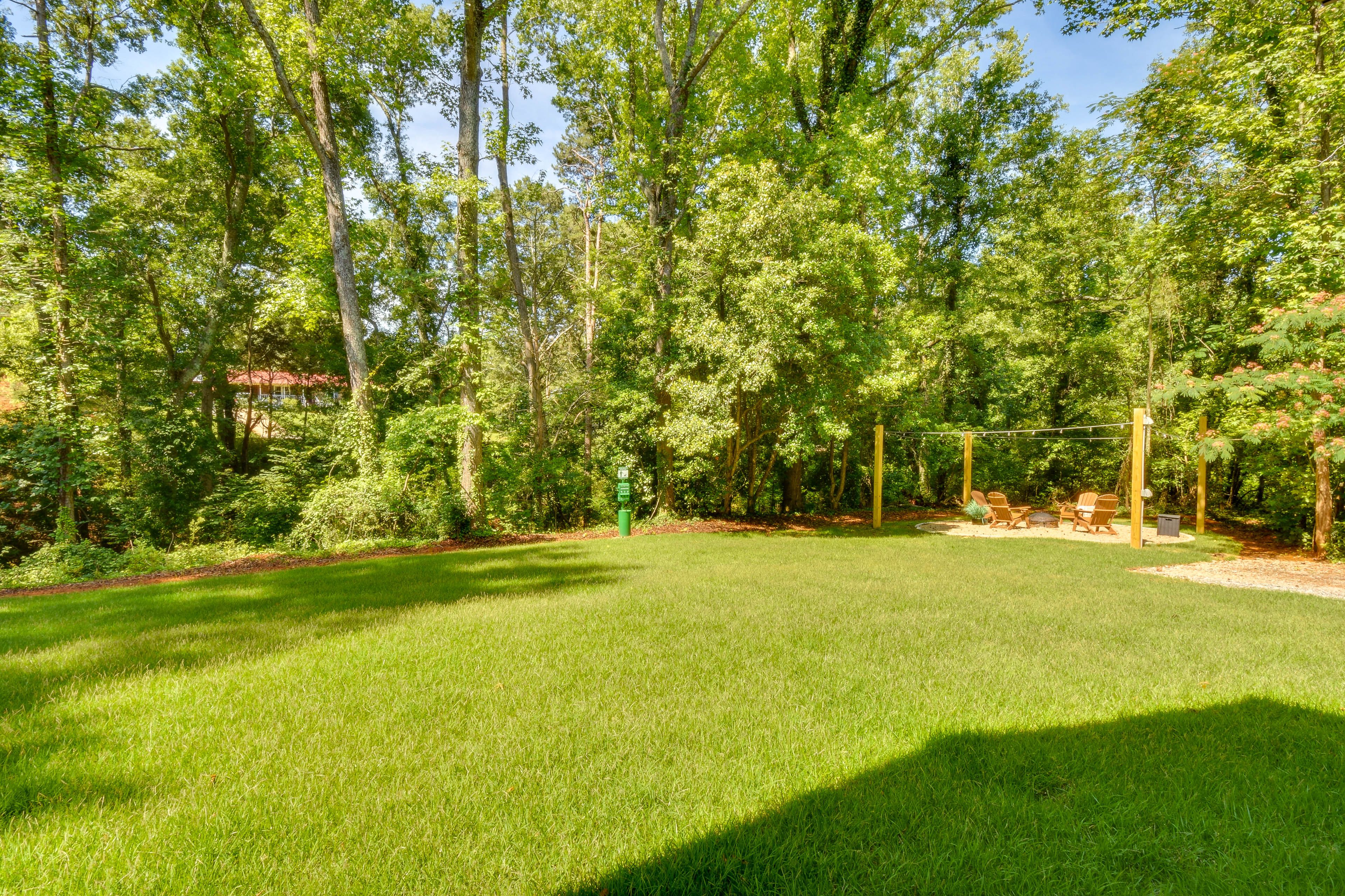 Spacious Yard | Wood-Burning Fire Pit