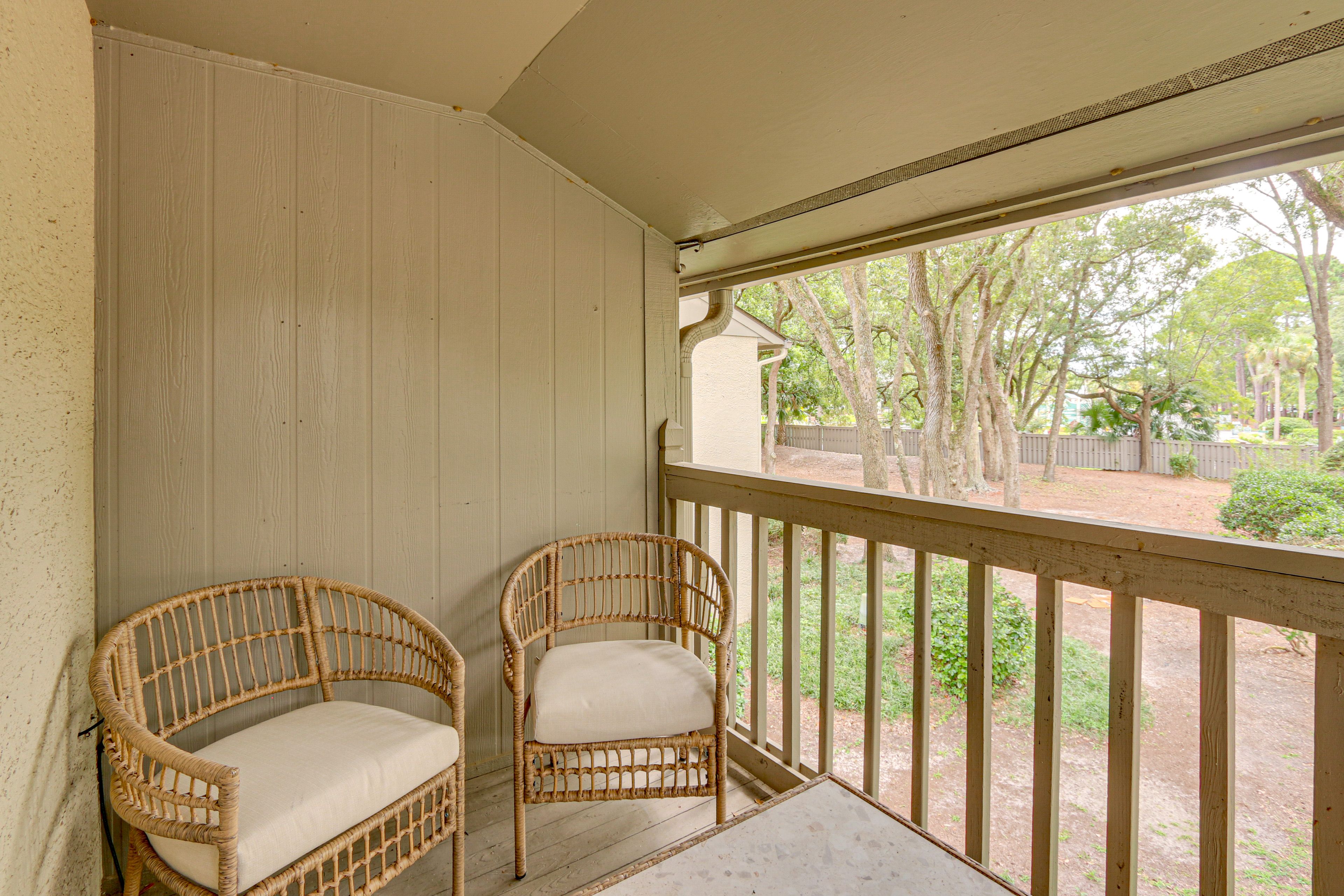 Furnished Balcony