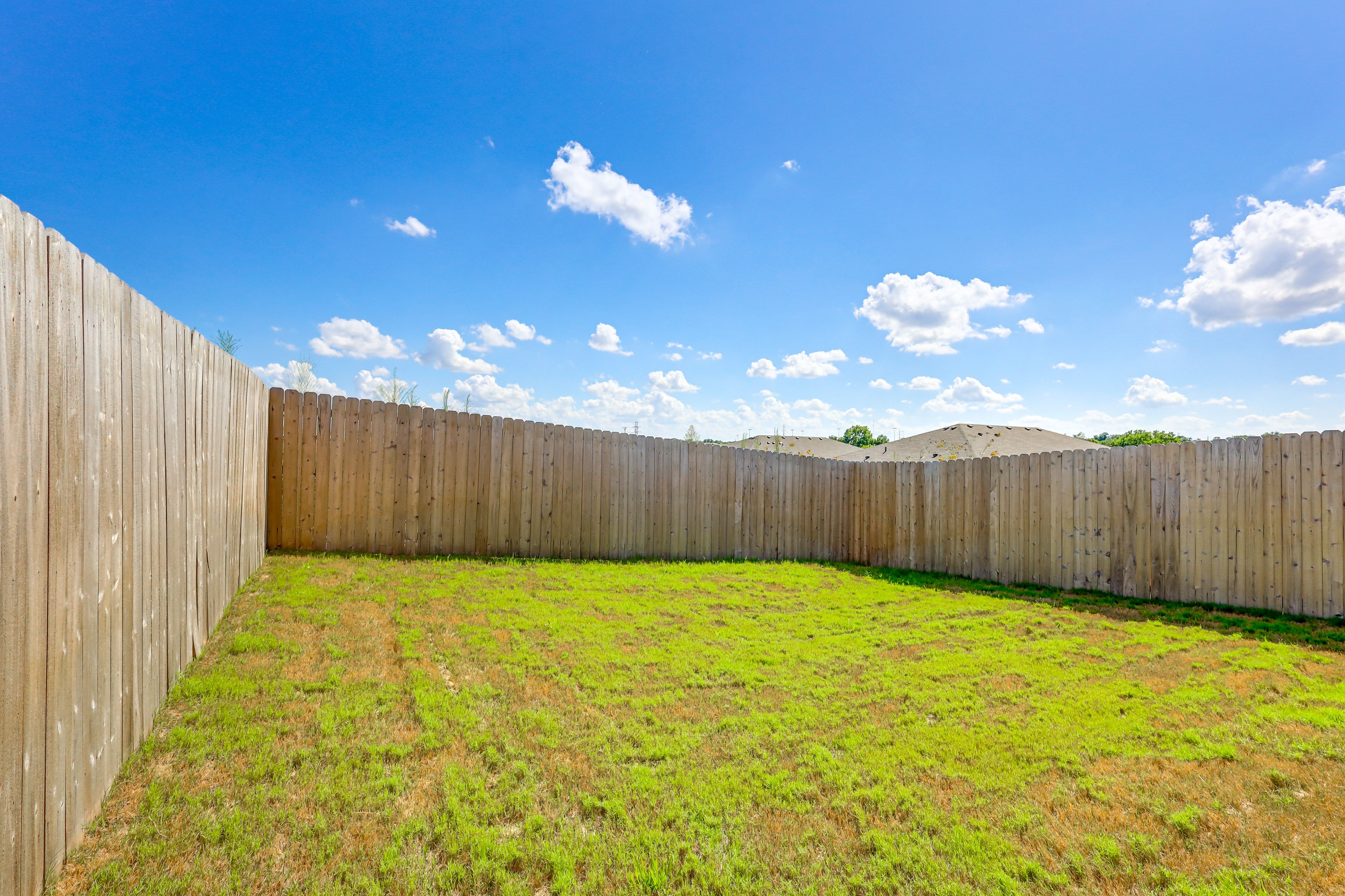 Private Fenced Backyard