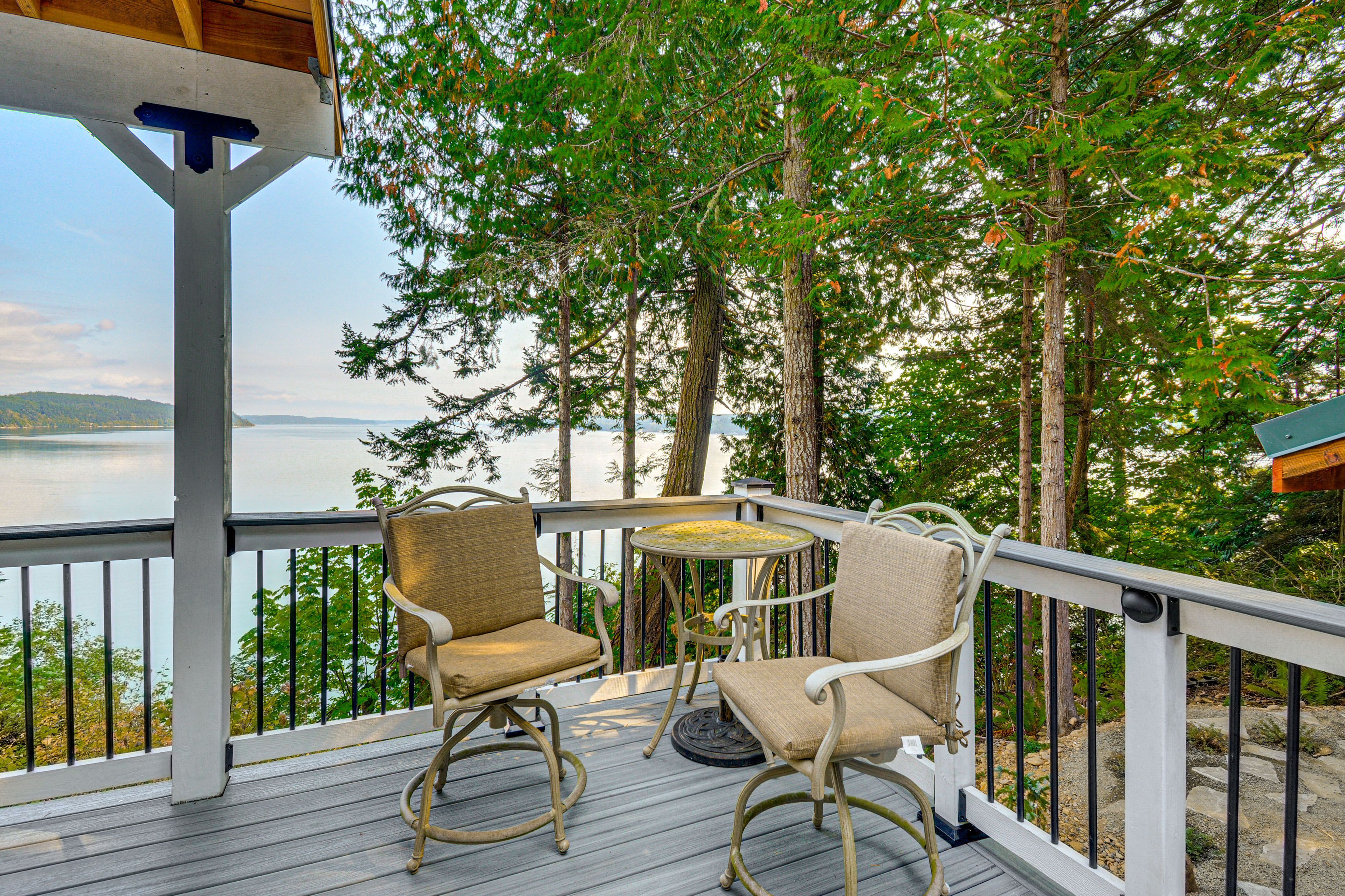 Cabin Exterior | Canal & Mountain Views