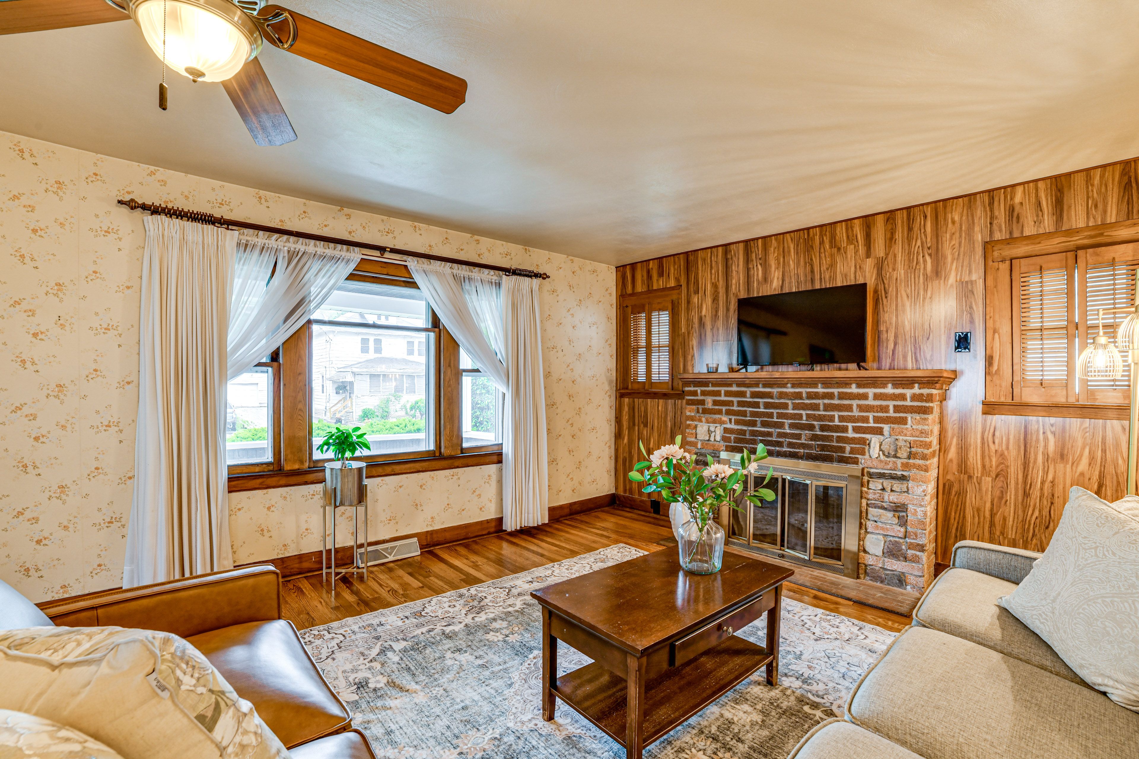 Vestal Vacation Rental | 2BR | 1BA | 1,515 Sq Ft | 6 Steps to Enter