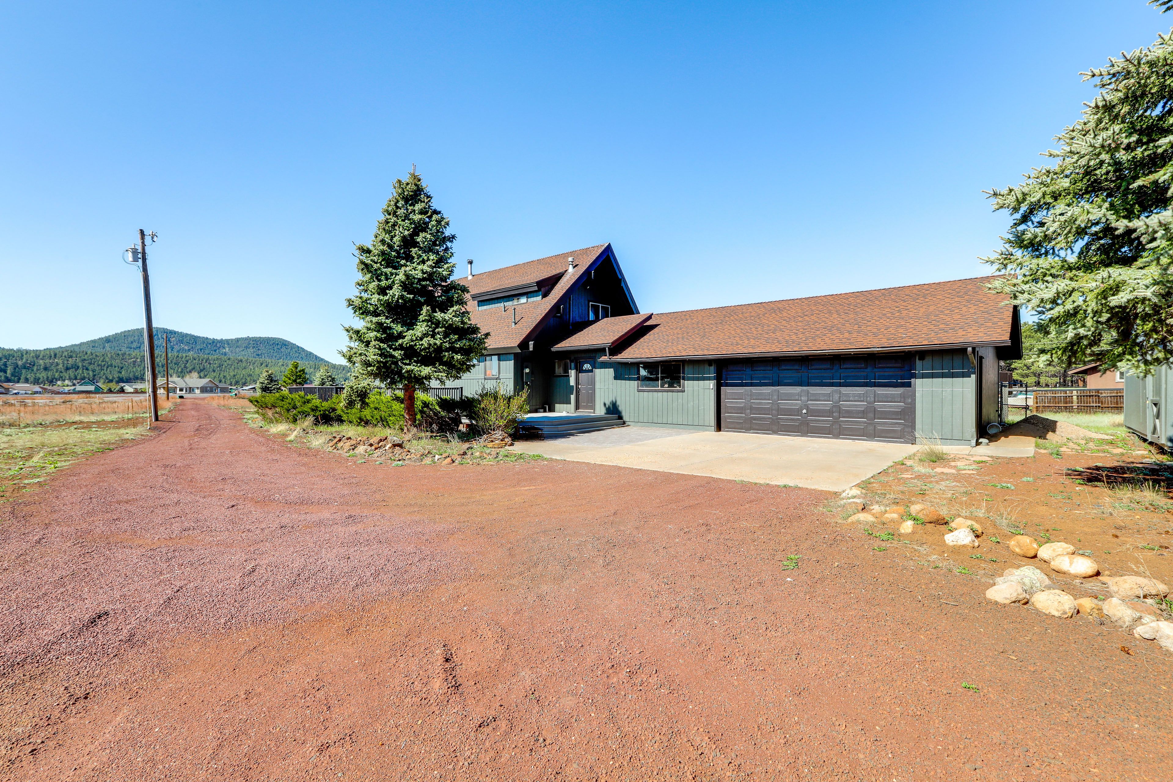 Property Exterior | 2-Story Cabin | Keyless Entry