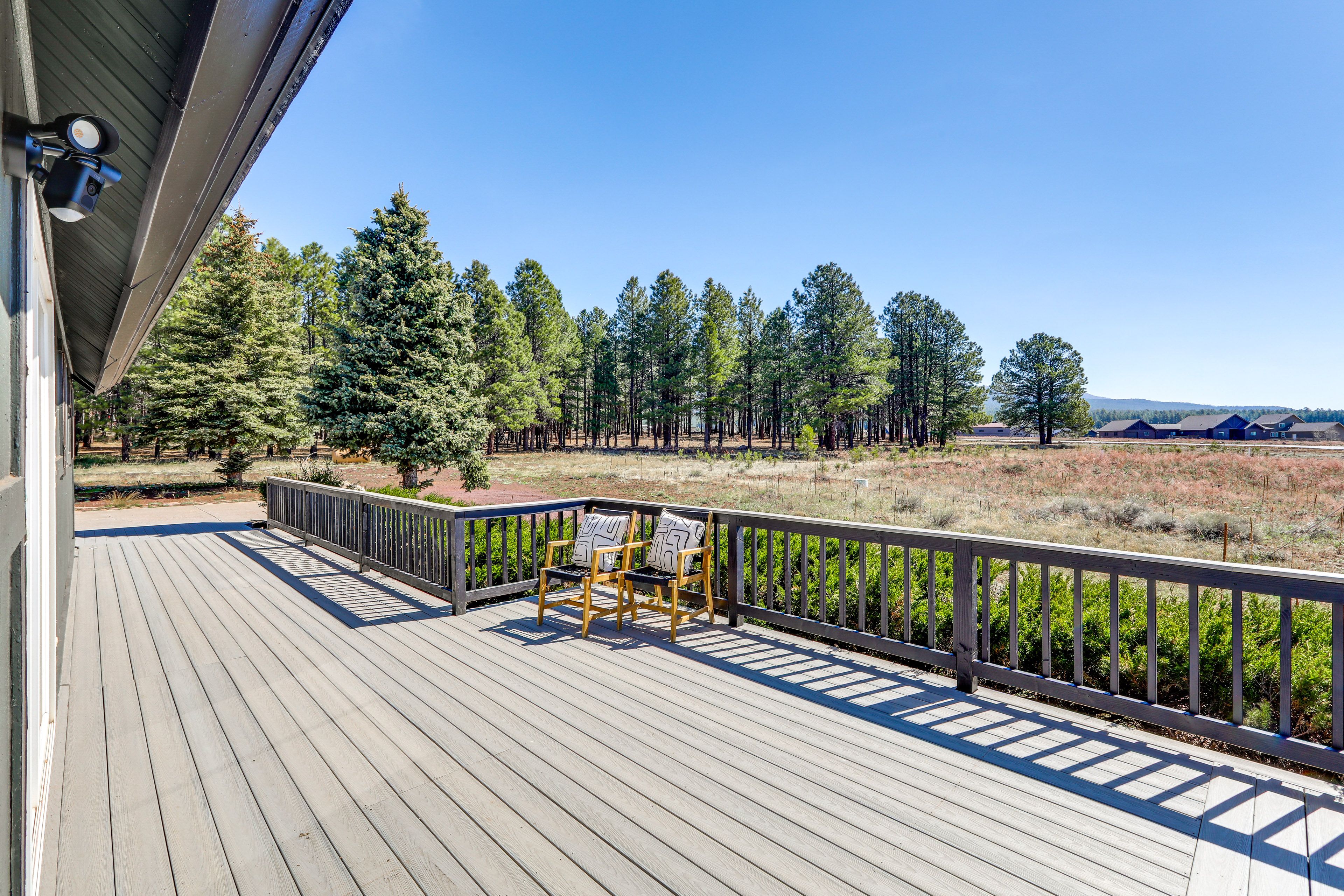 Flagstaff Vacation Rental | 3BR | 2BA | 1,766 Sq Ft | 4 Steps to Enter