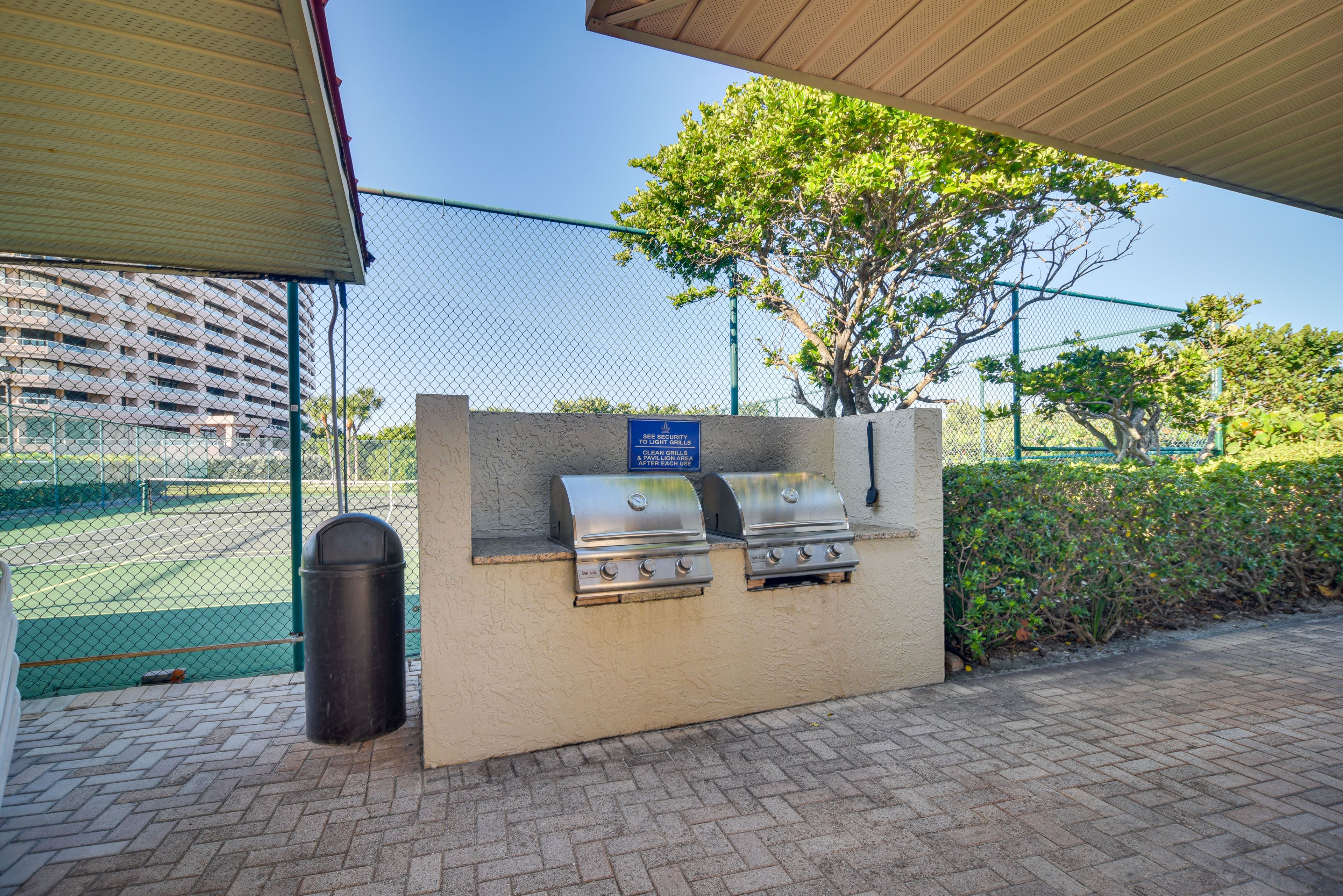 Community Grill Area