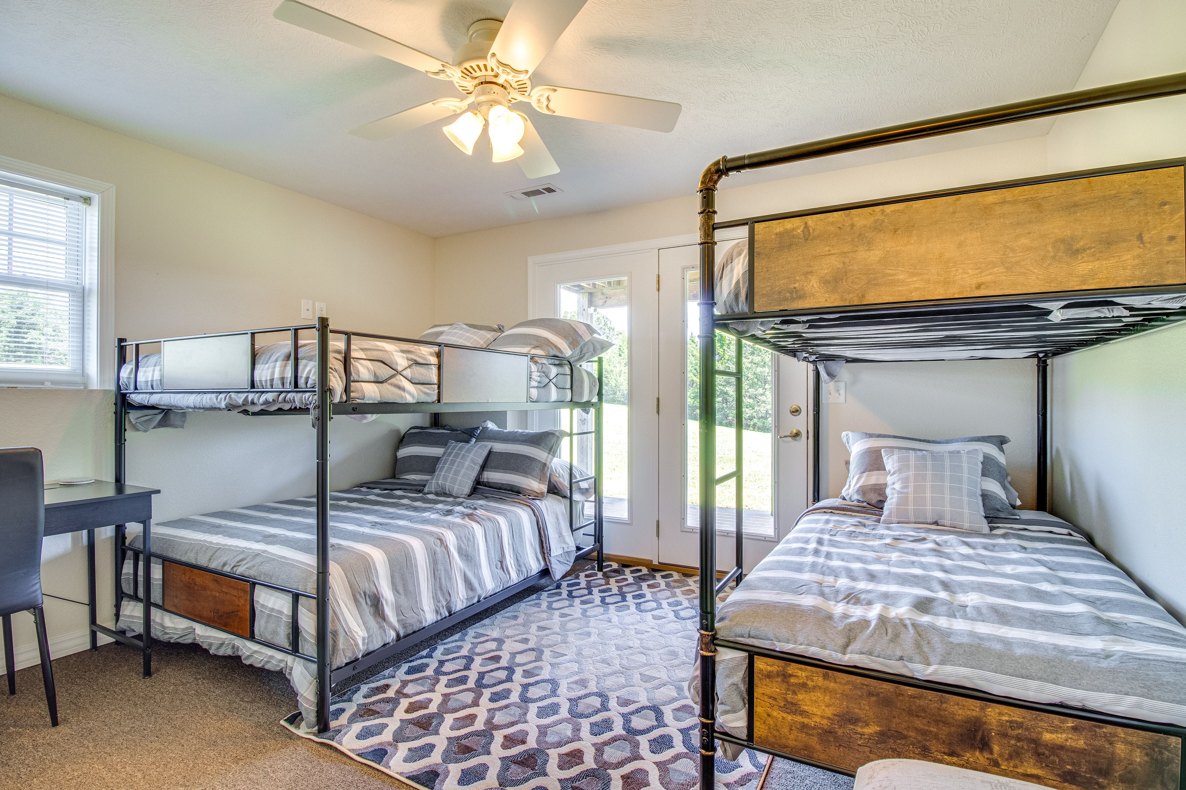 Bedroom 4 | Lower Level | Full Bunk Bed | Twin Bunk Bed