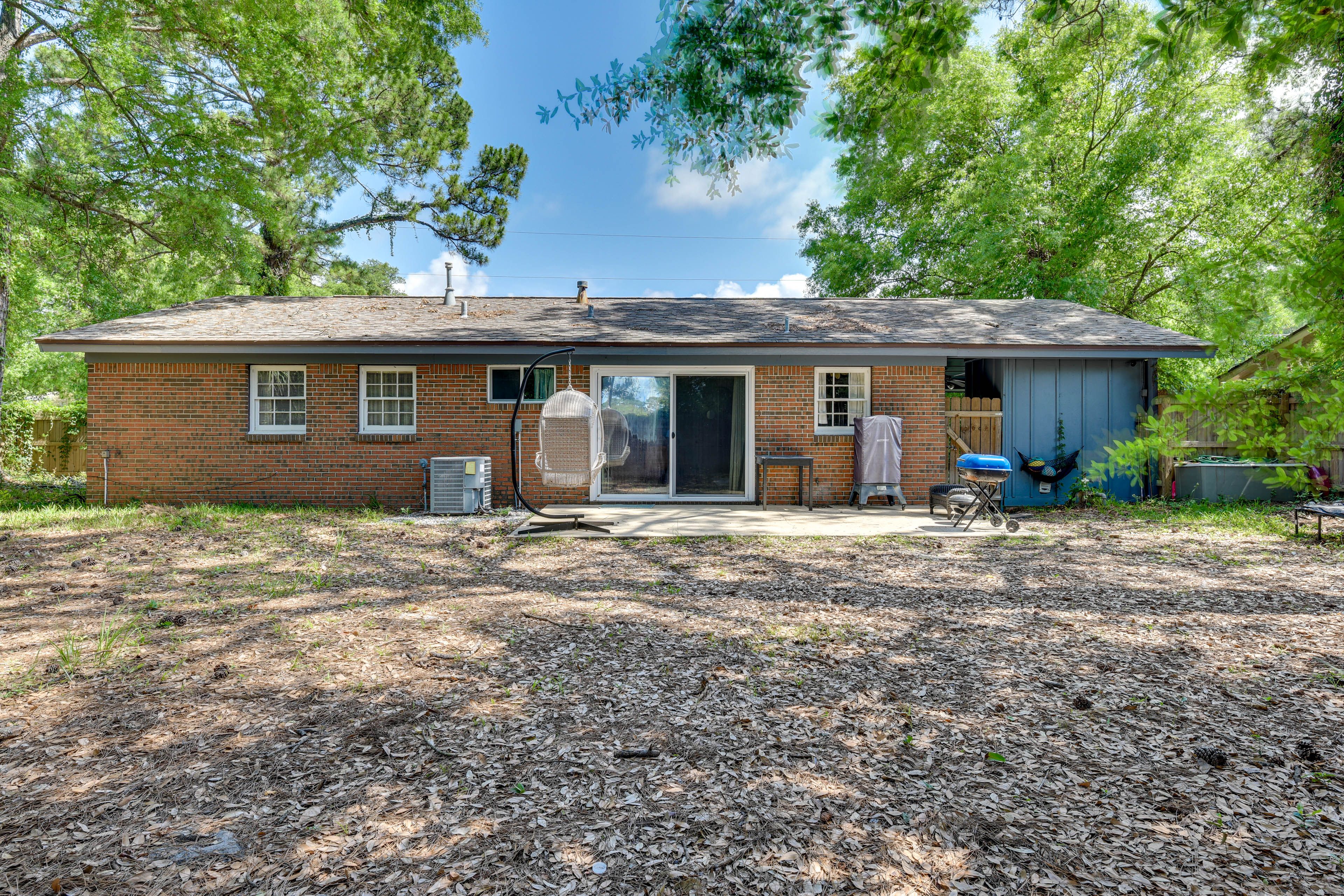 Exterior | Fenced Backyard