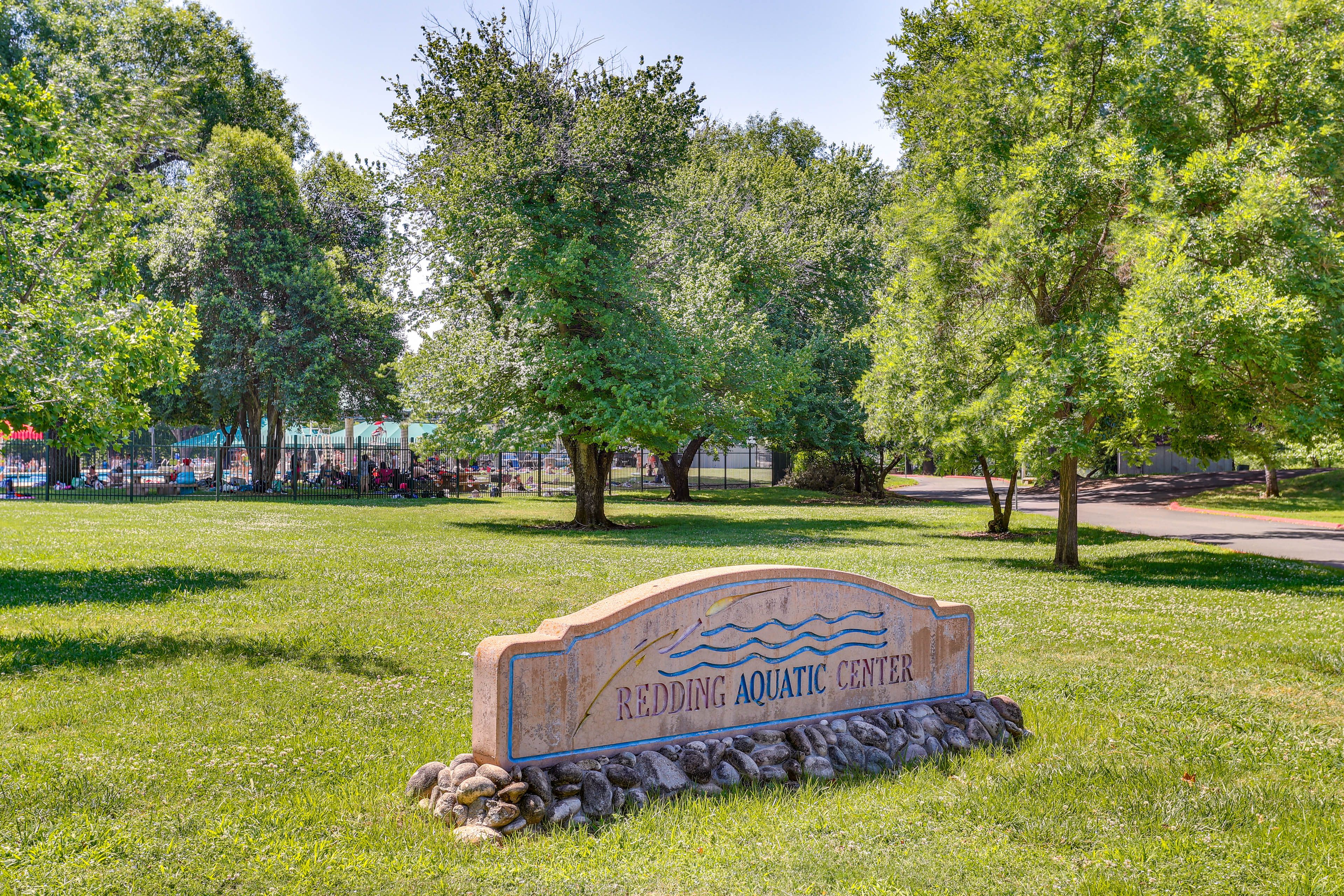 Walk to Redding Aquatic Center
