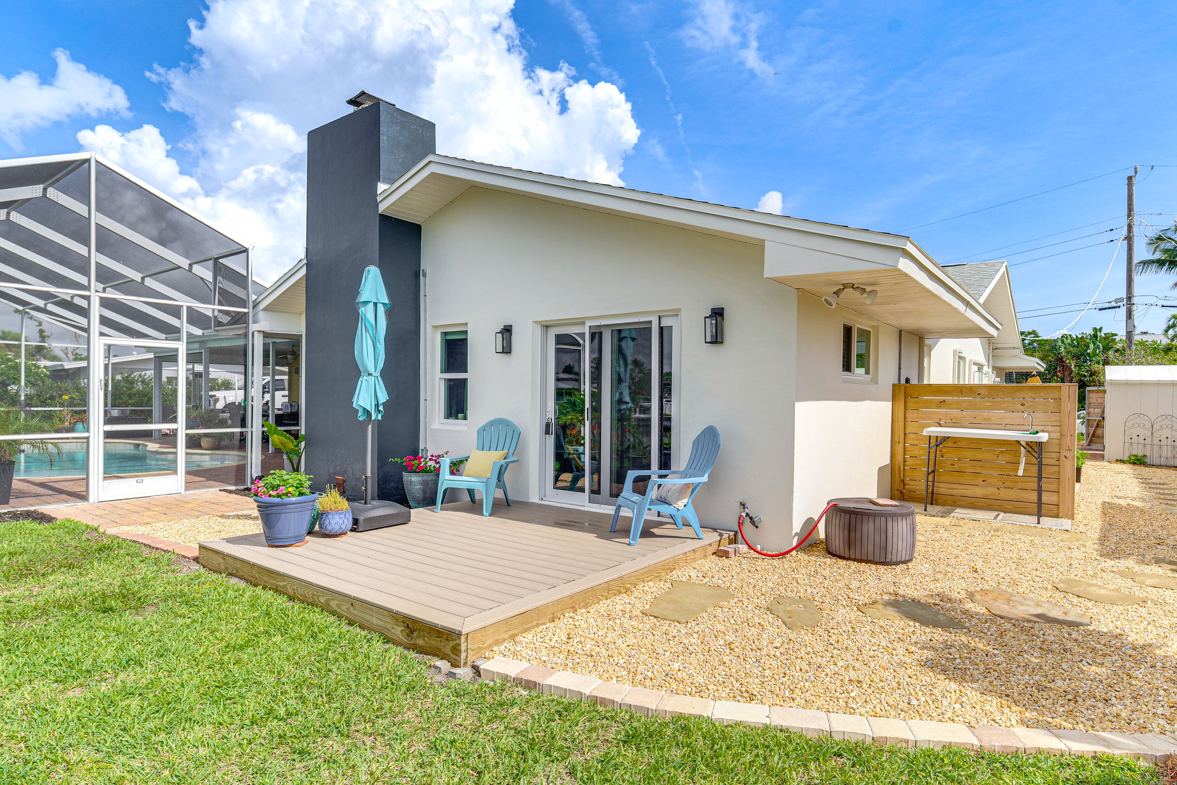 Melbourne Beach Vacation Rental | 1BR | 1BA | 1 Step to Enter | 350 Sq Ft