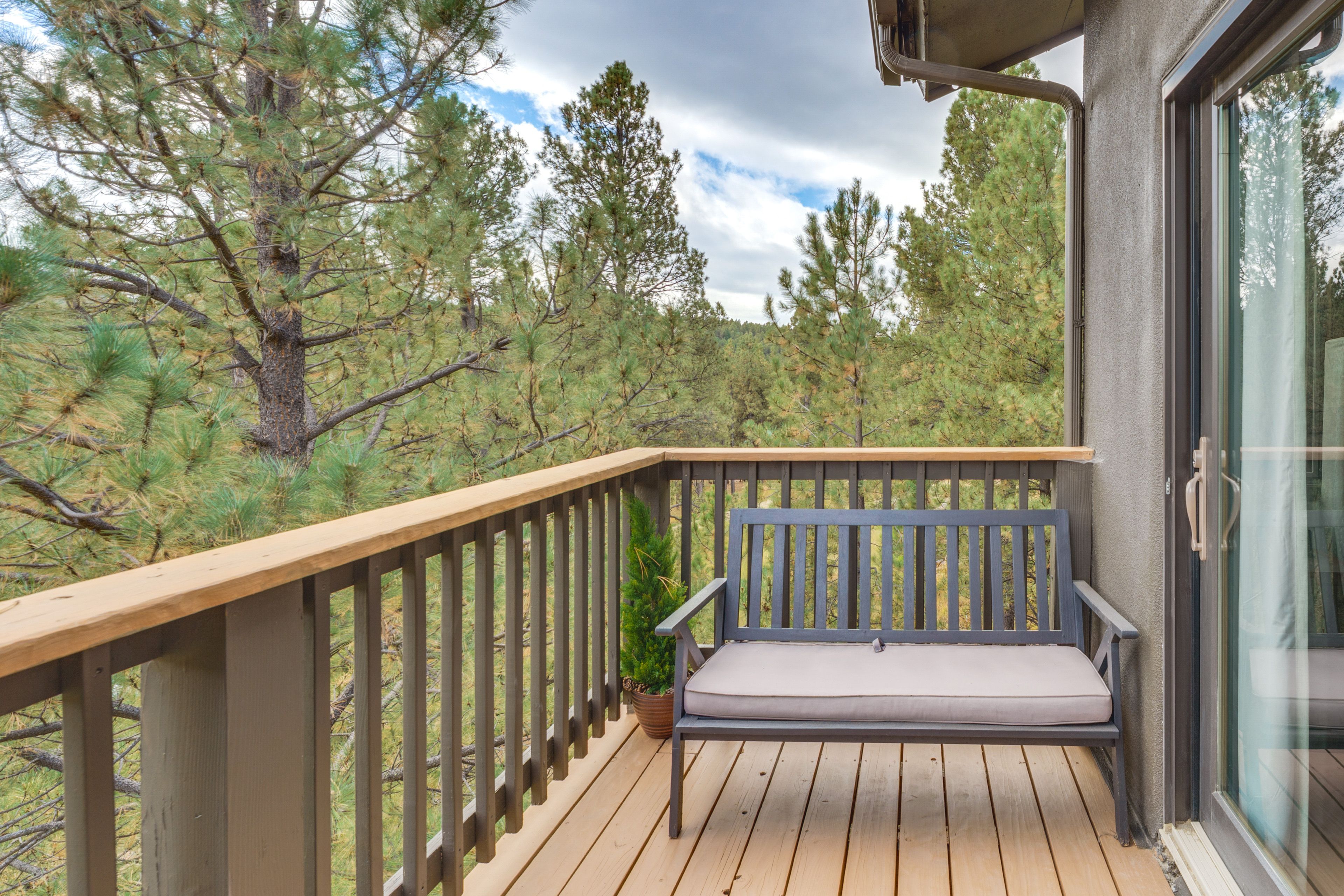 House Exterior | Furnished Balcony