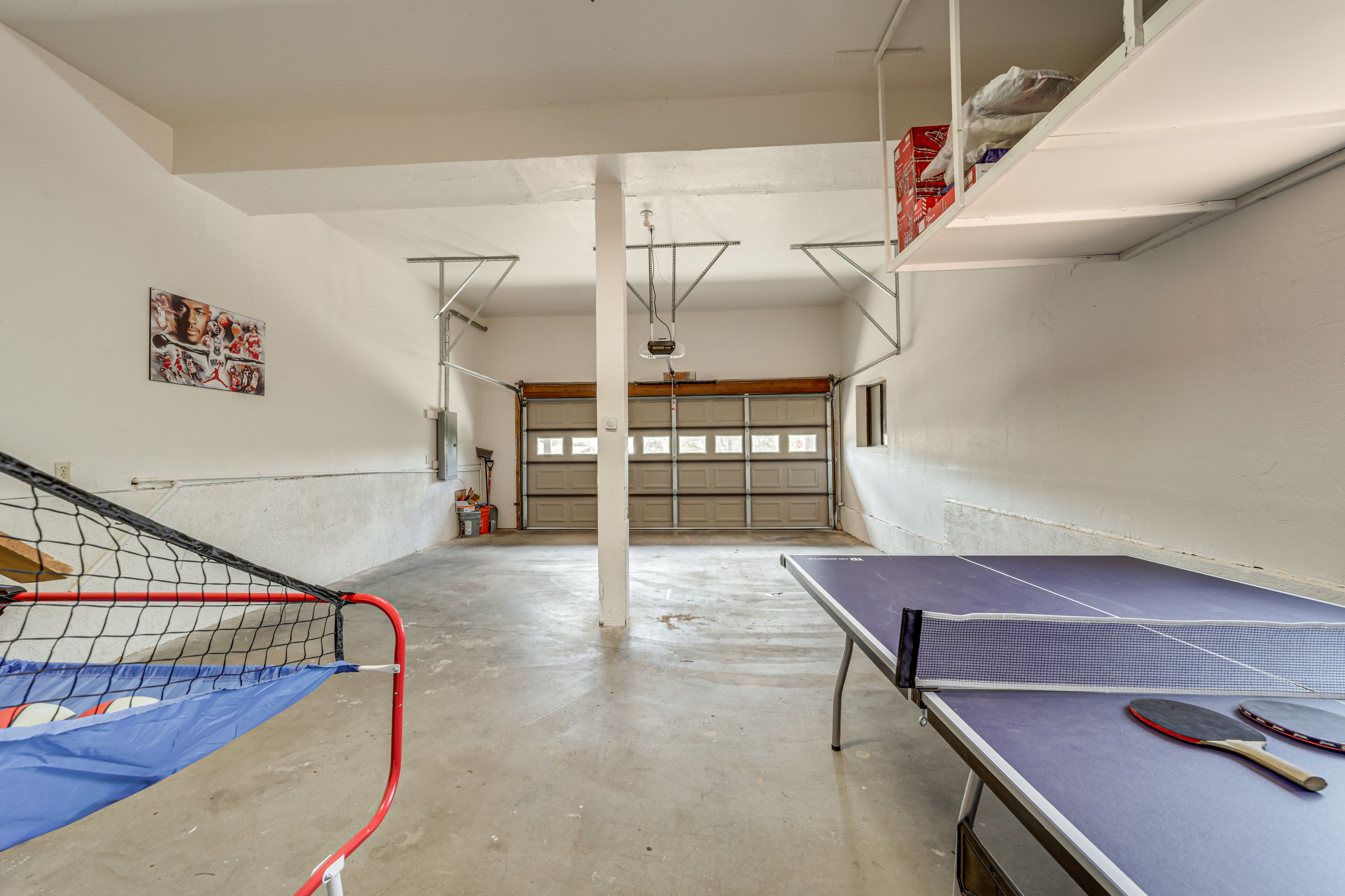 Garage Game Room | Basketball Game | Ping-Pong Table