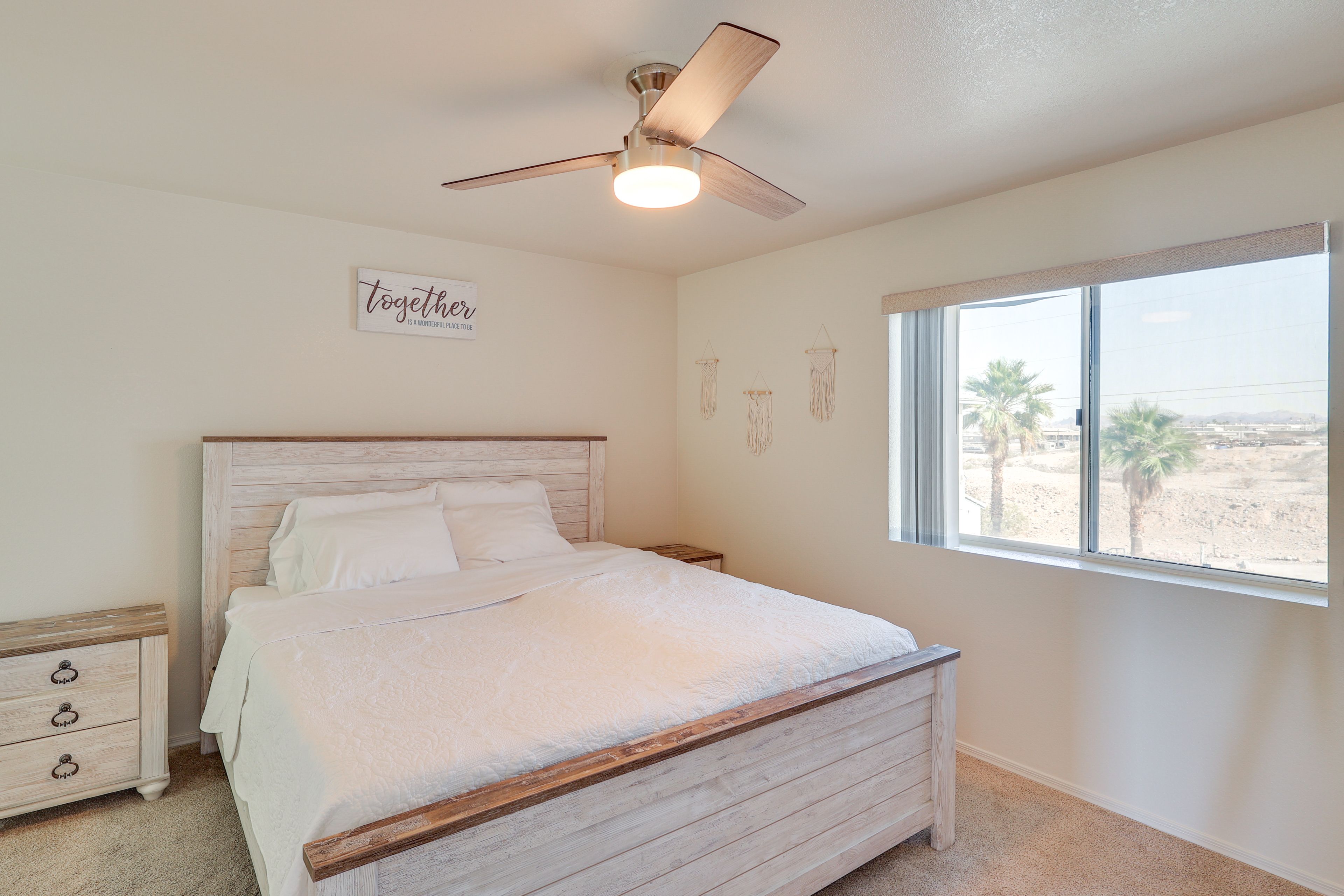 Bedroom 1 | King Bed | Linens Provided | Smart TV