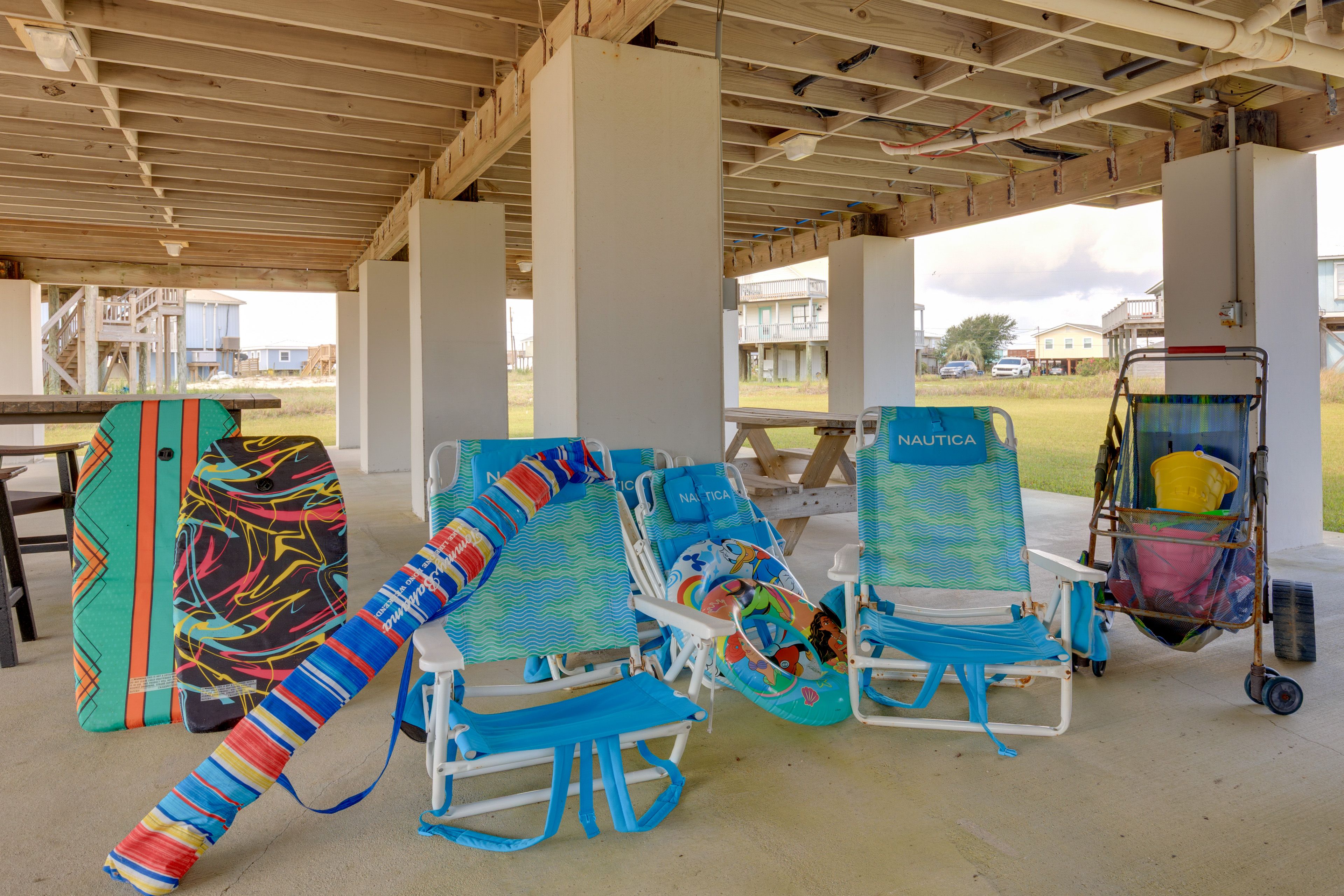 Beach Gear Provided
