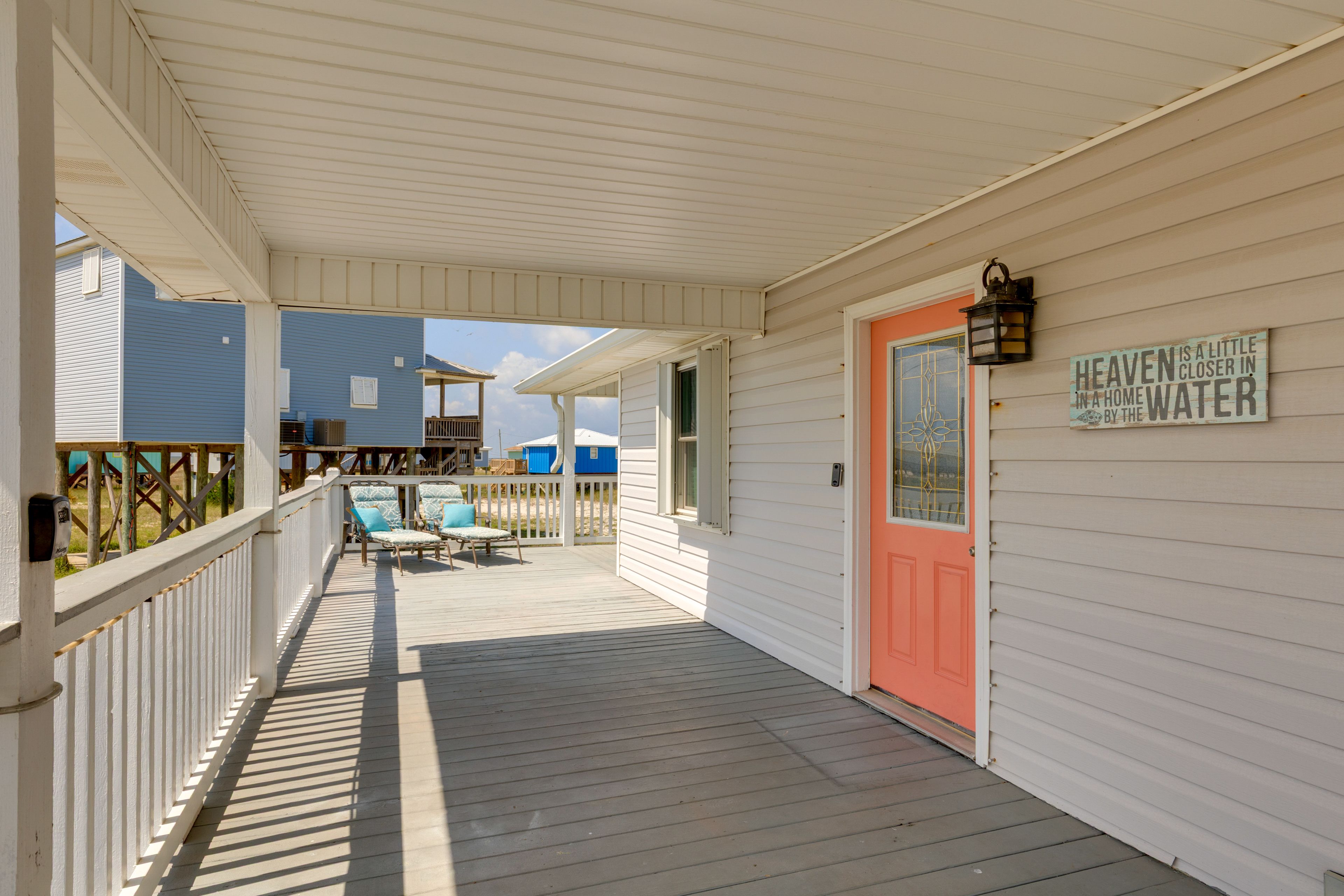 Home Entrance | Furnished Deck/Balcony
