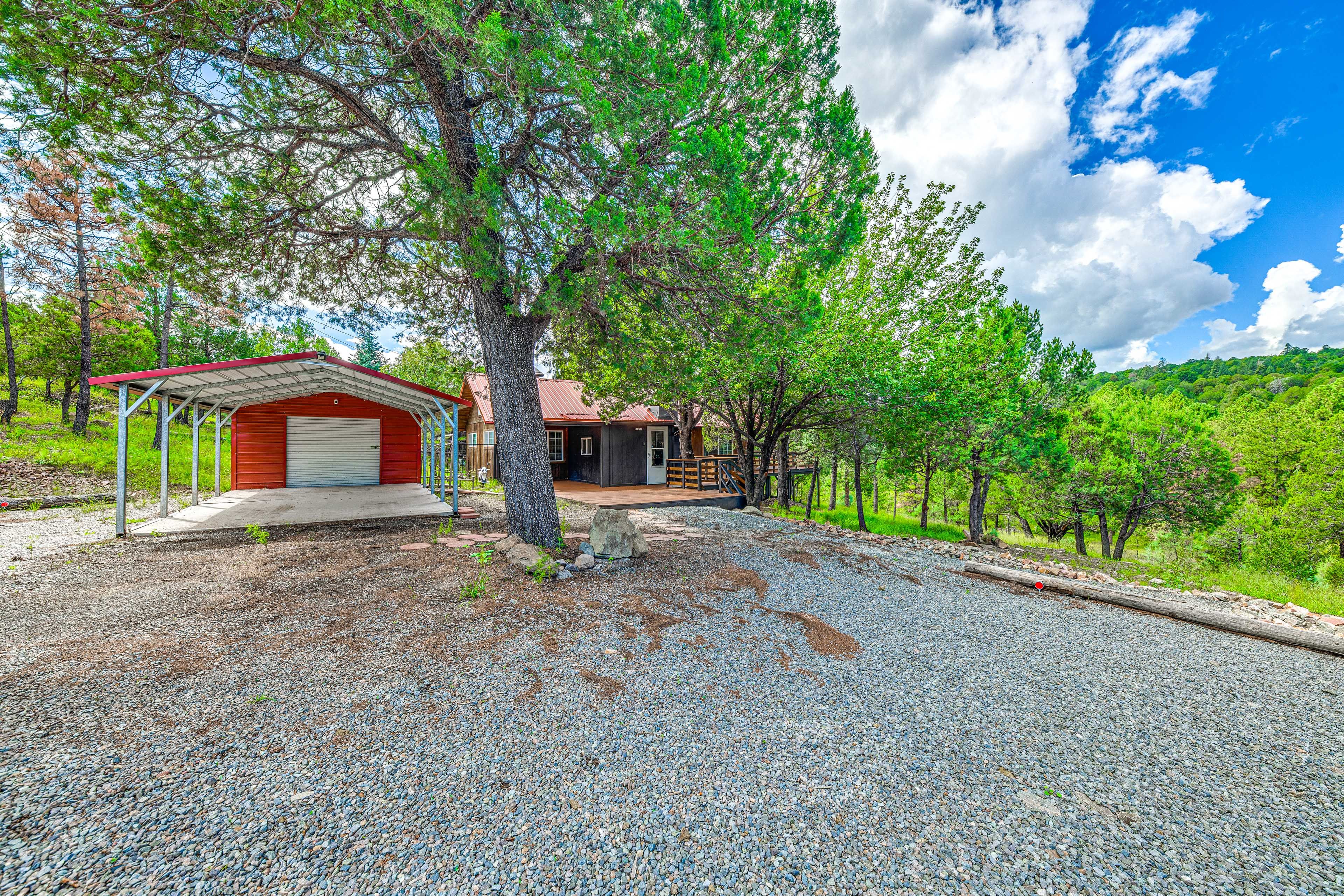 Parking | Driveway (3 Vehicles) | Parking Pad (2 Vehicles) | Carport (1 Vehicle)