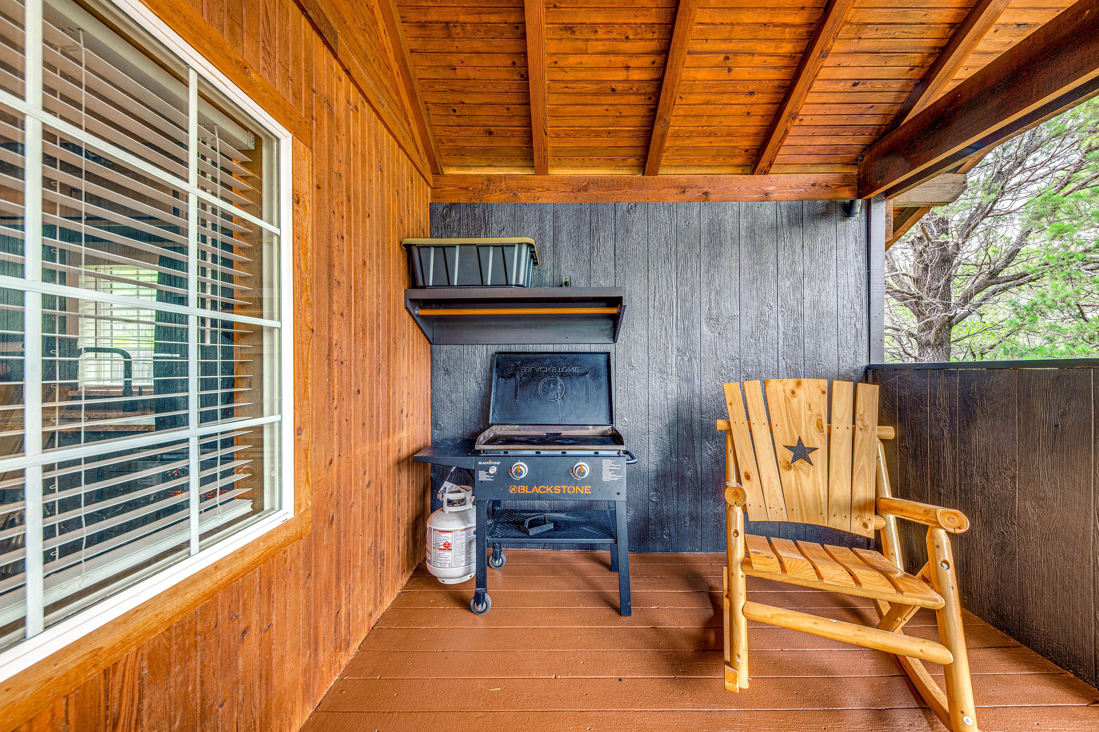 Deck | Grill | Rocking Chairs