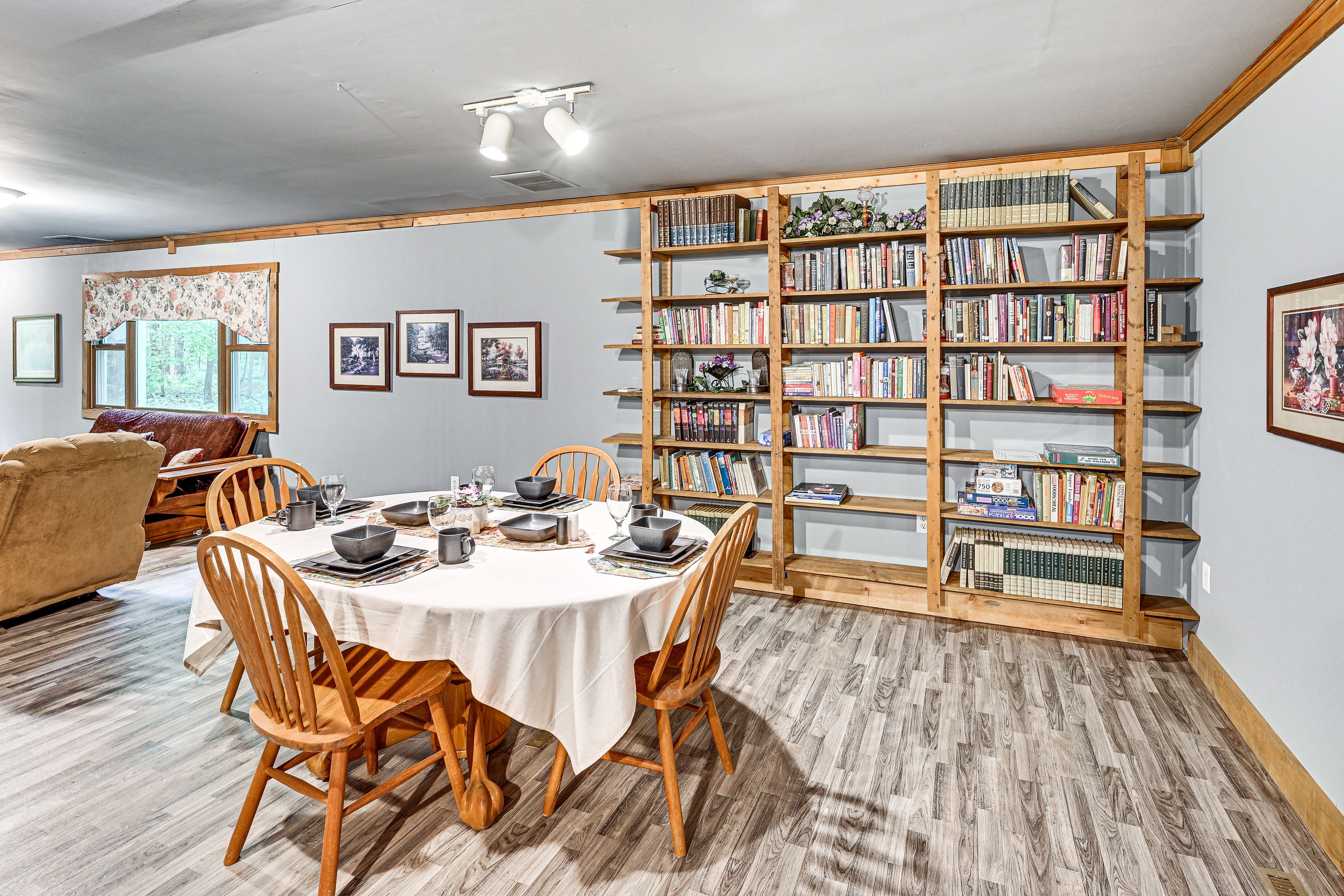 Dining Area | 1st Floor | Books | Board Games