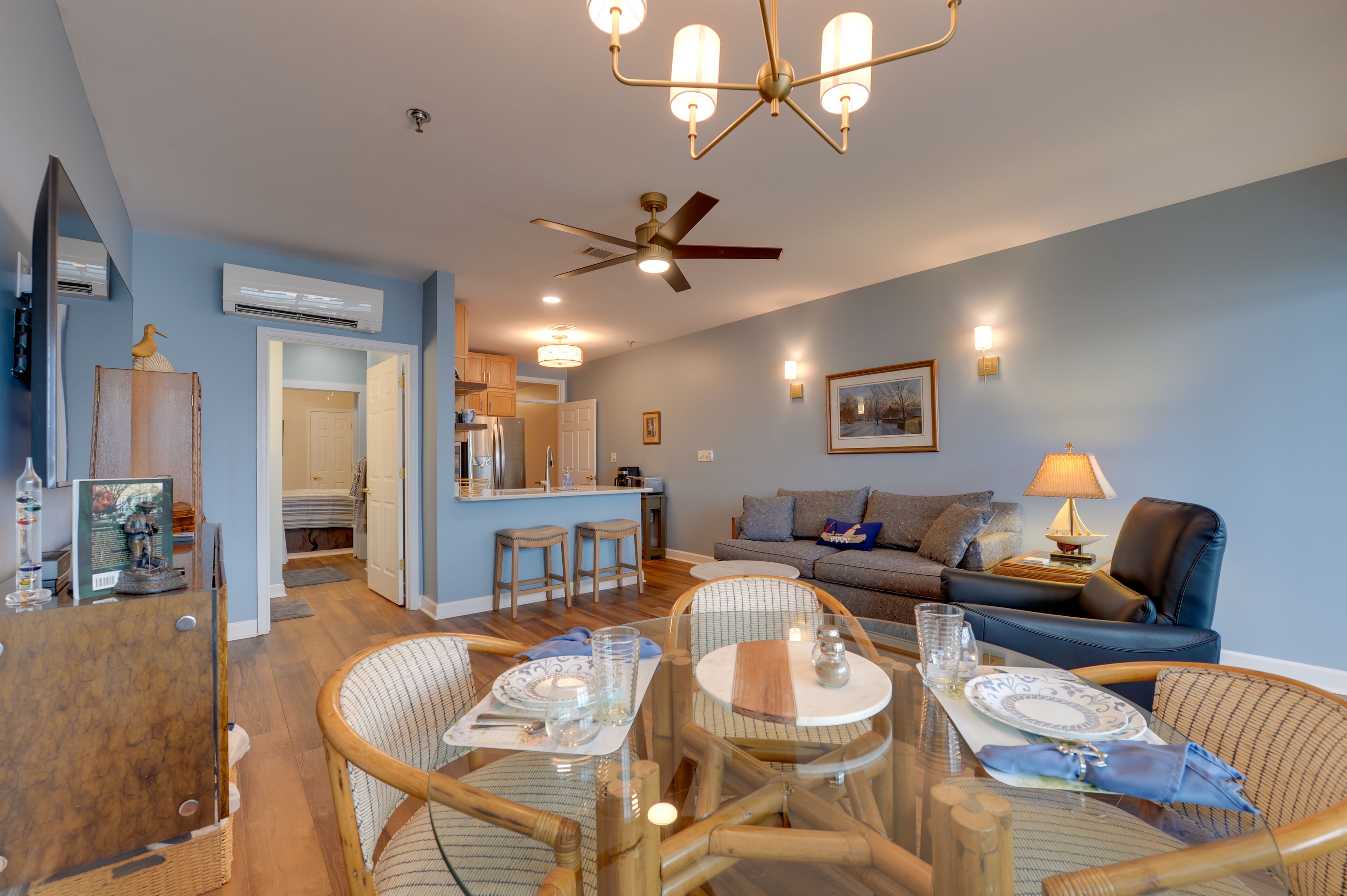 Living Room | Dining Area | Queen Sleeper Sofa