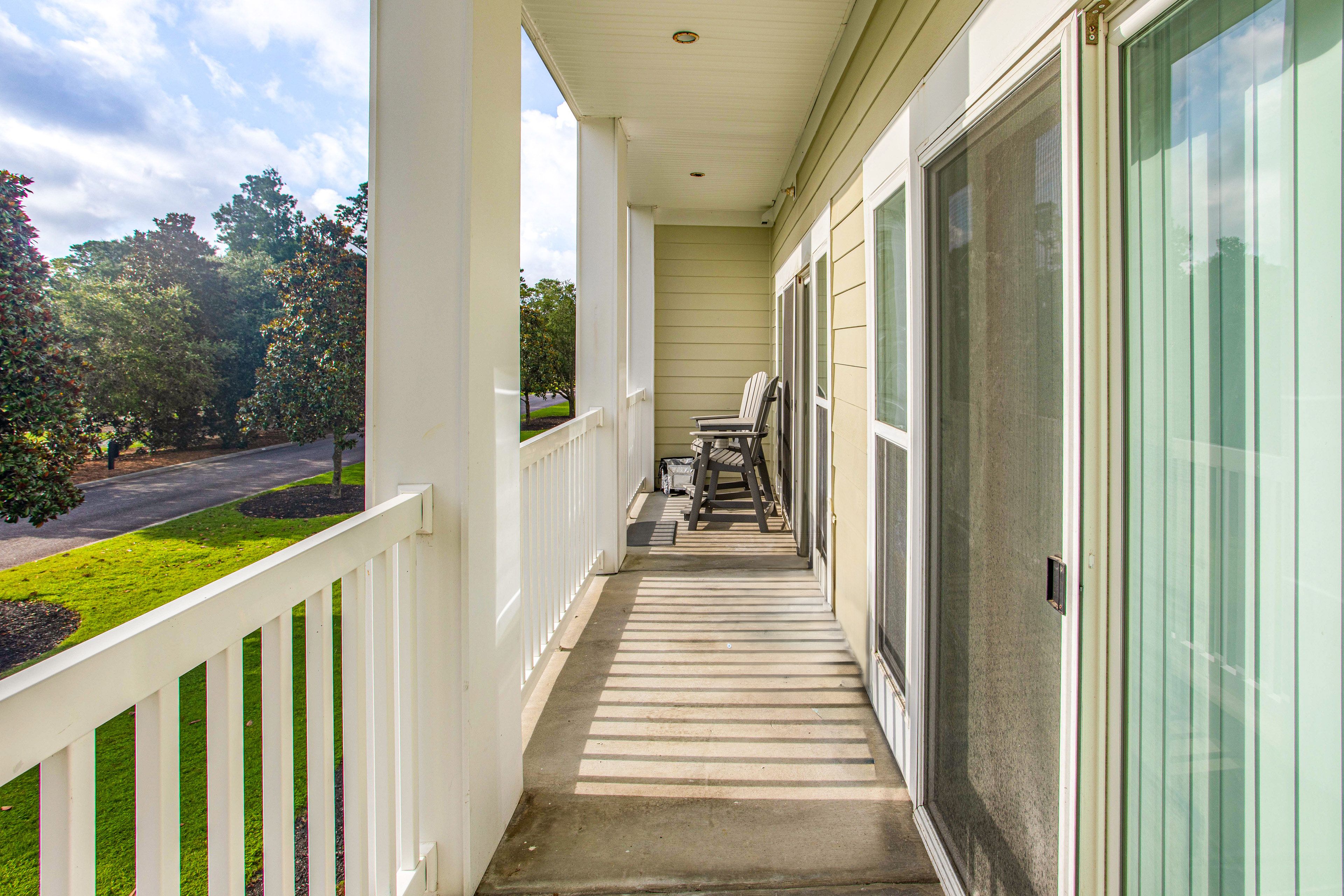 Private Balcony | Access via Living Room