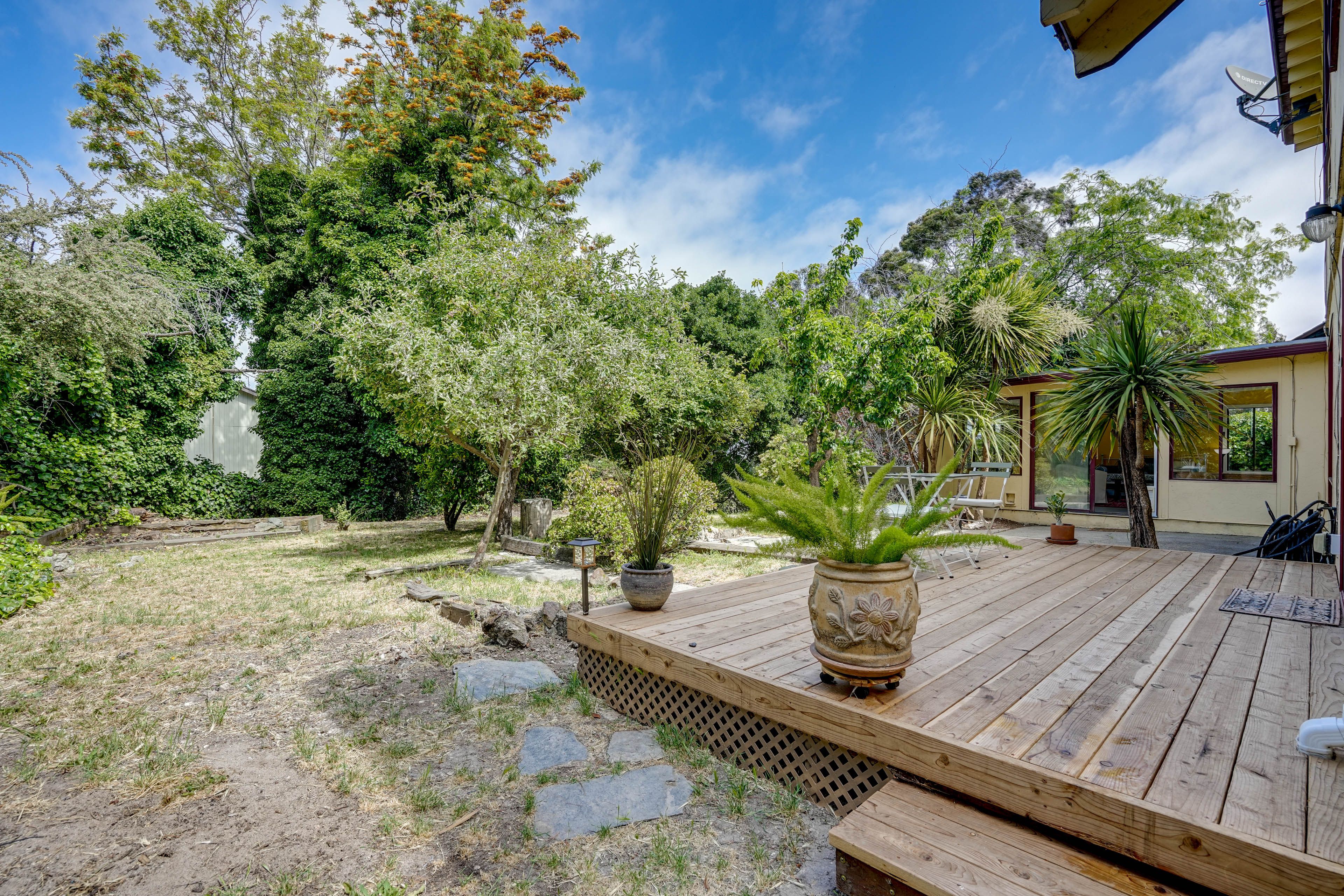 Patio | Fenced-In Backyard