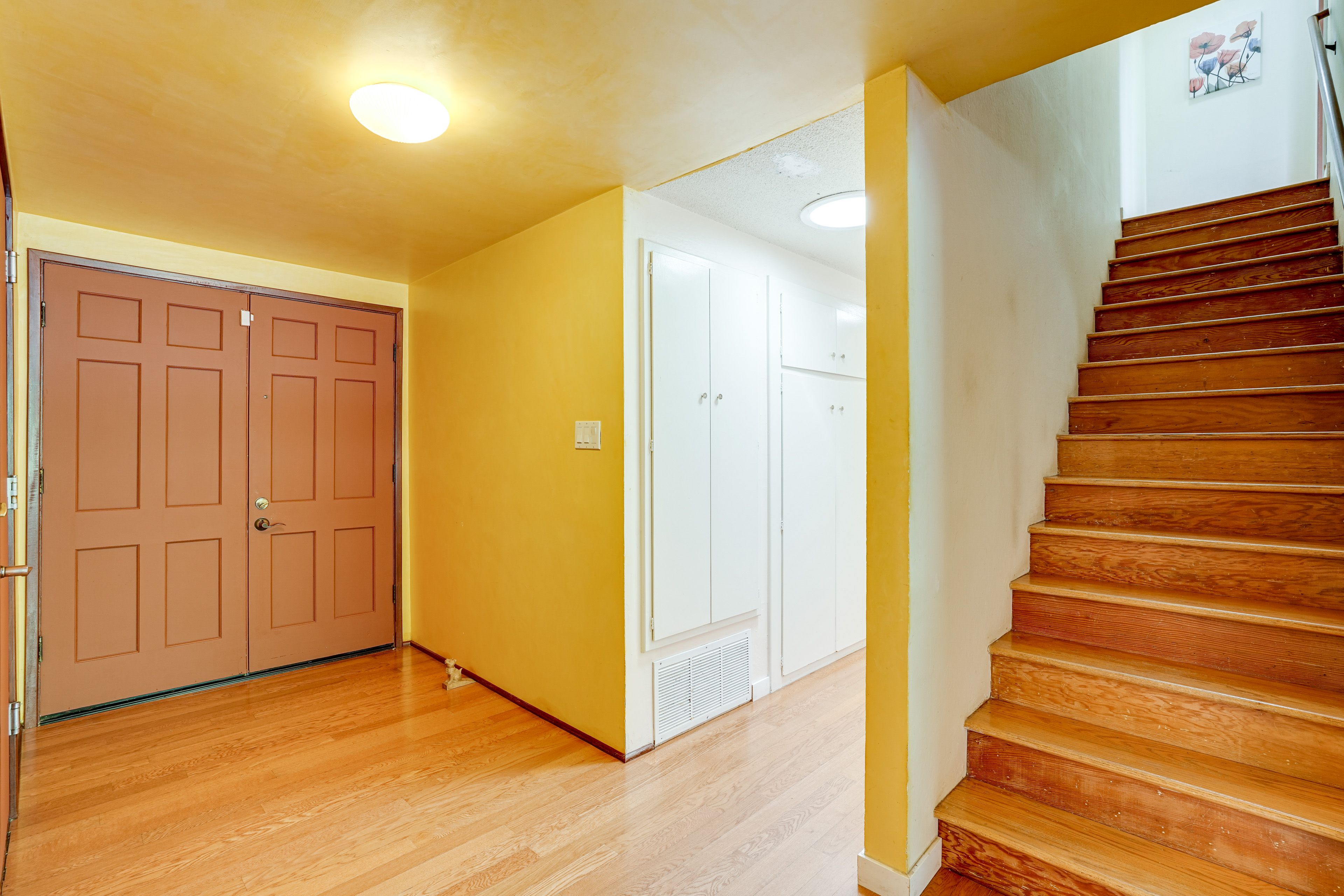 Stairs to Access 2nd Floor
