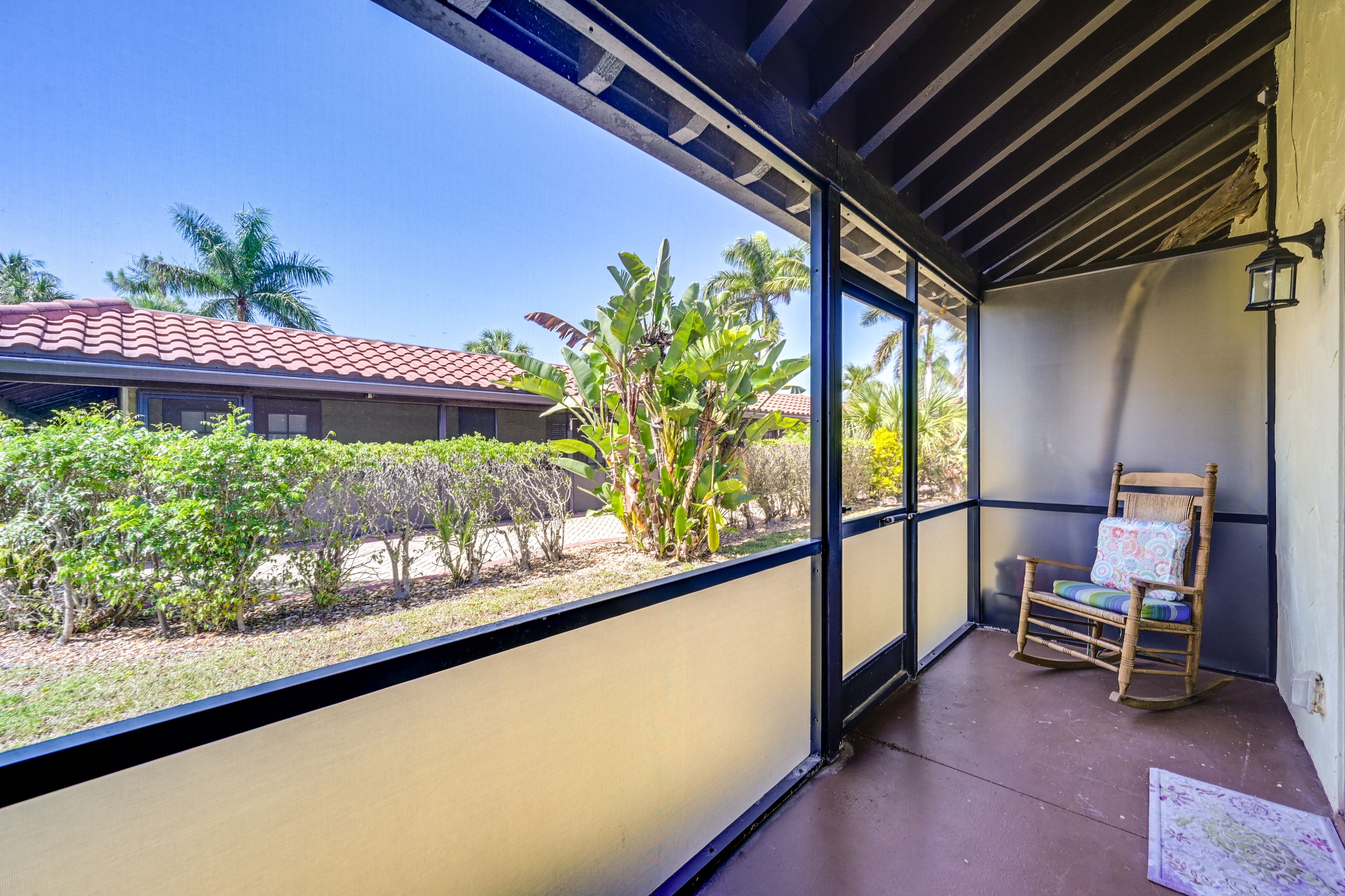 Screened Porch | Access From Bedroom