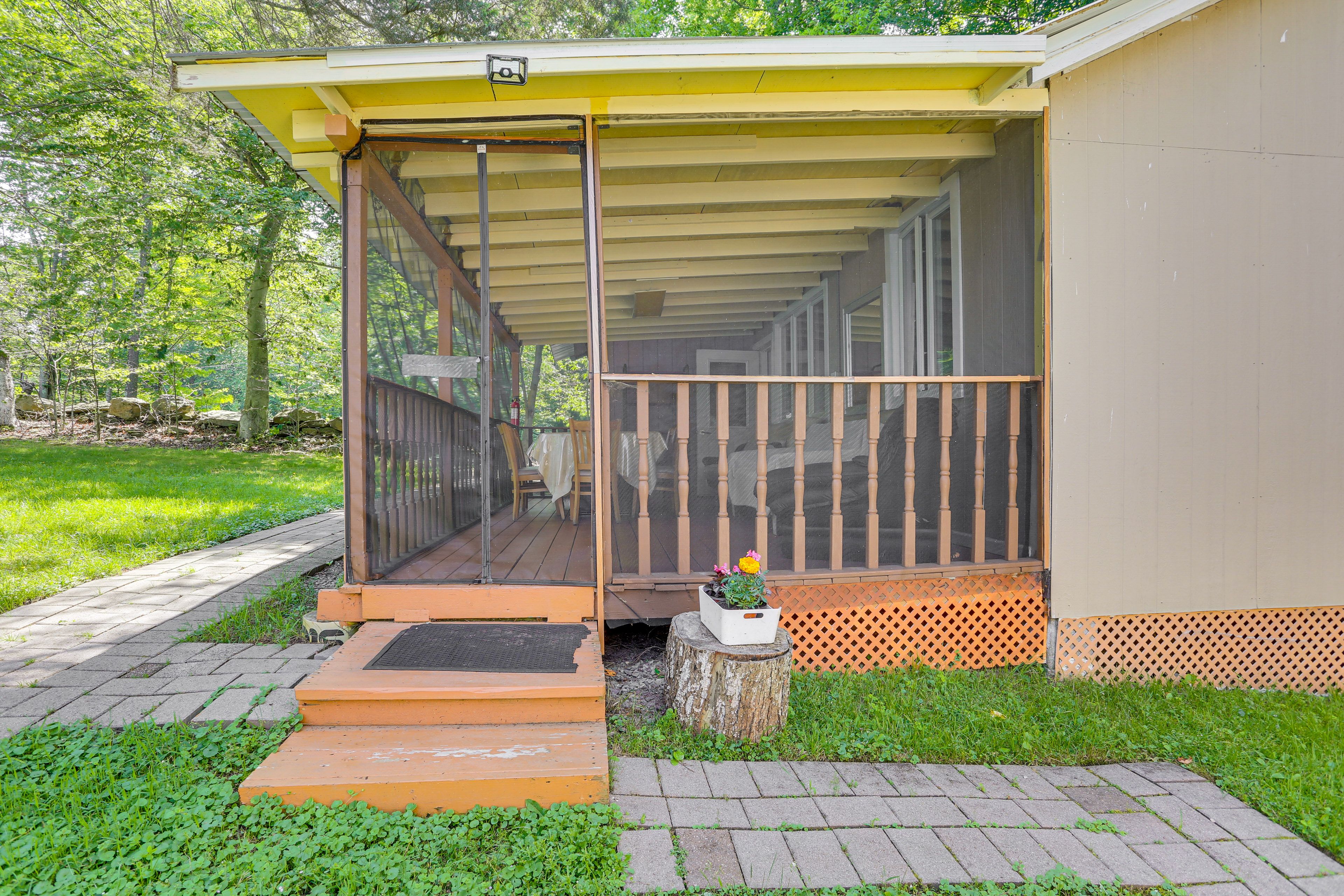Cabin Entrance
