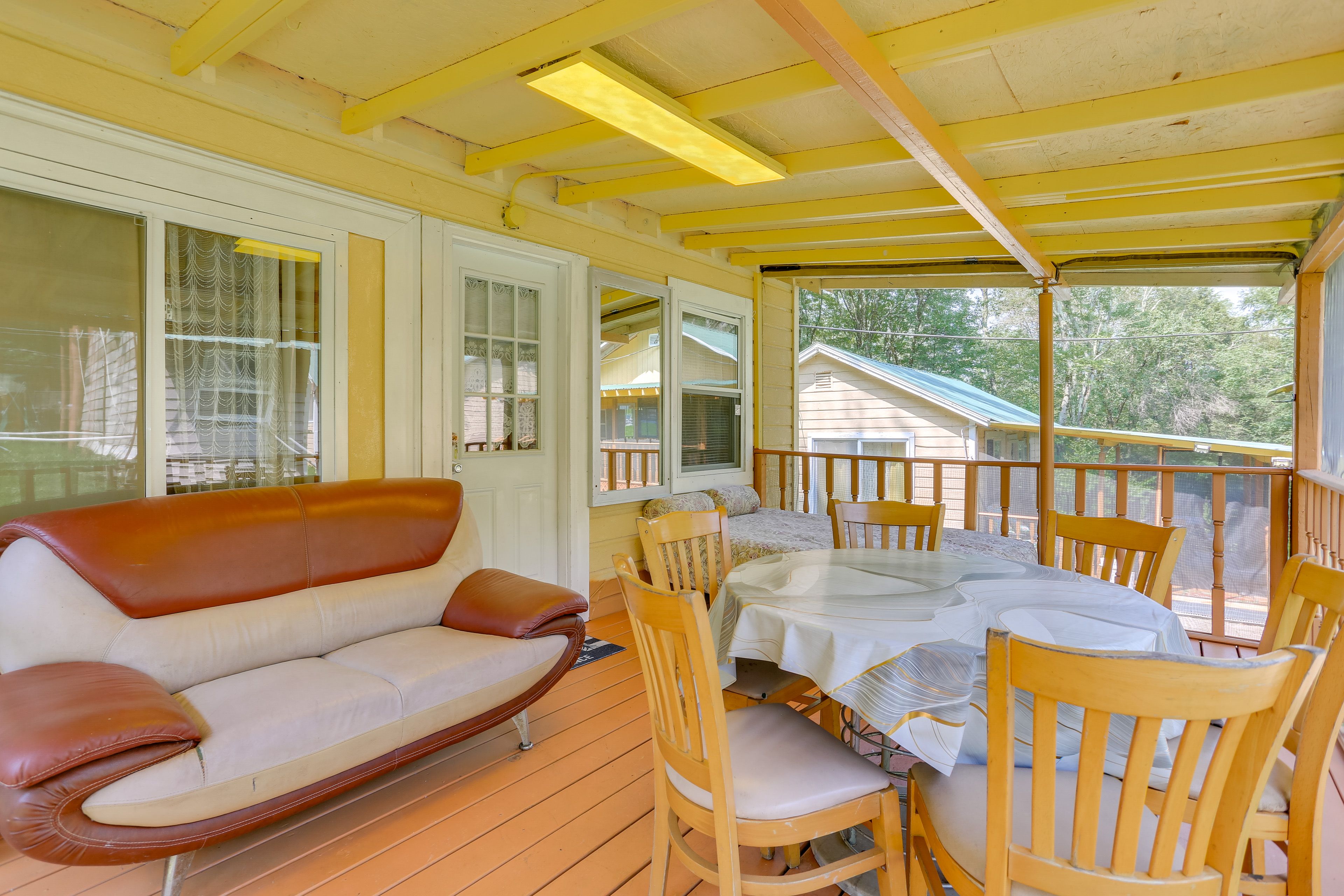 Mongaup Valley Vacation Rental | 1BR | 1BA | 500 Sq Ft | 1 Step to Enter