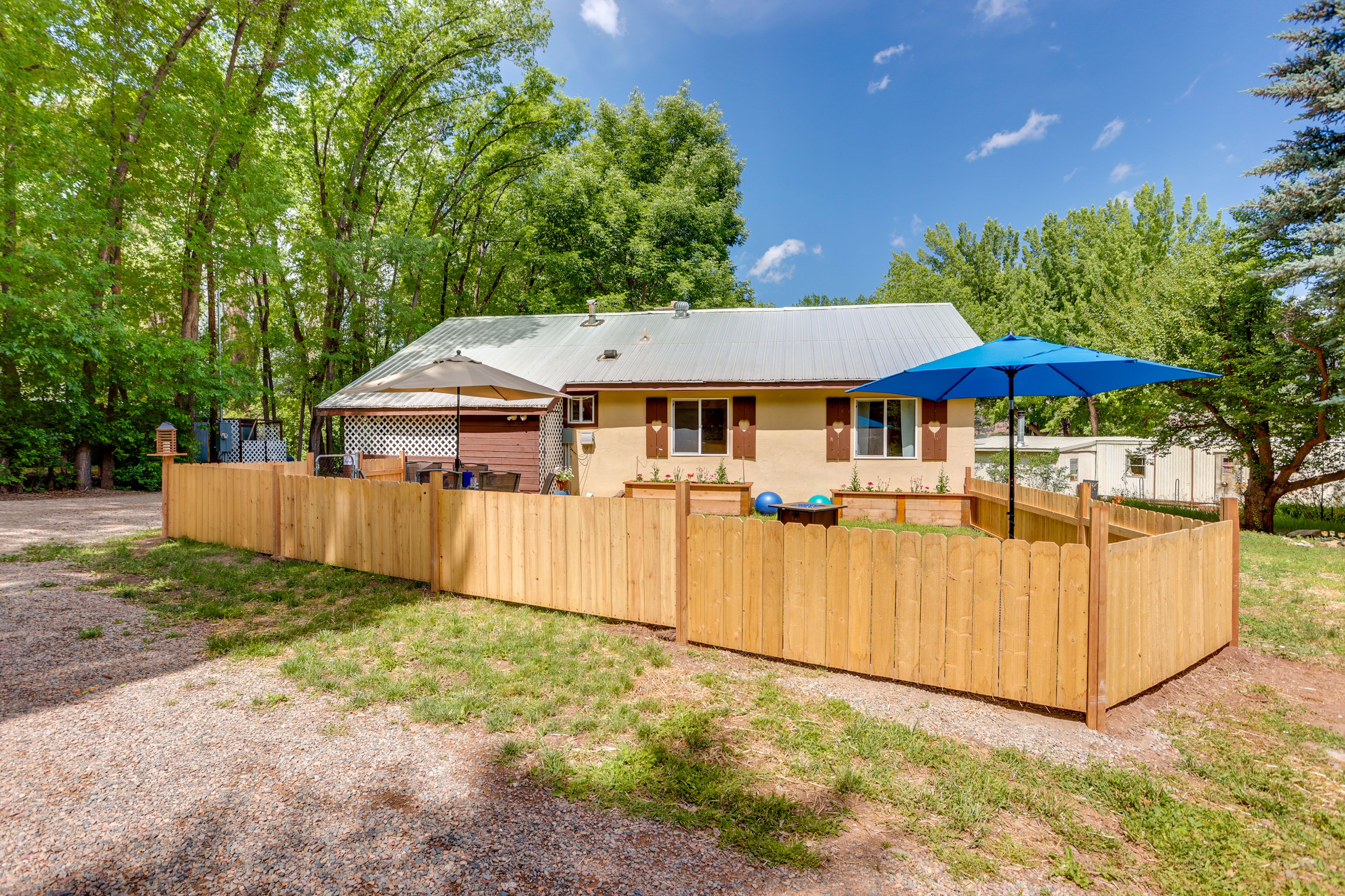 Fenced Yard