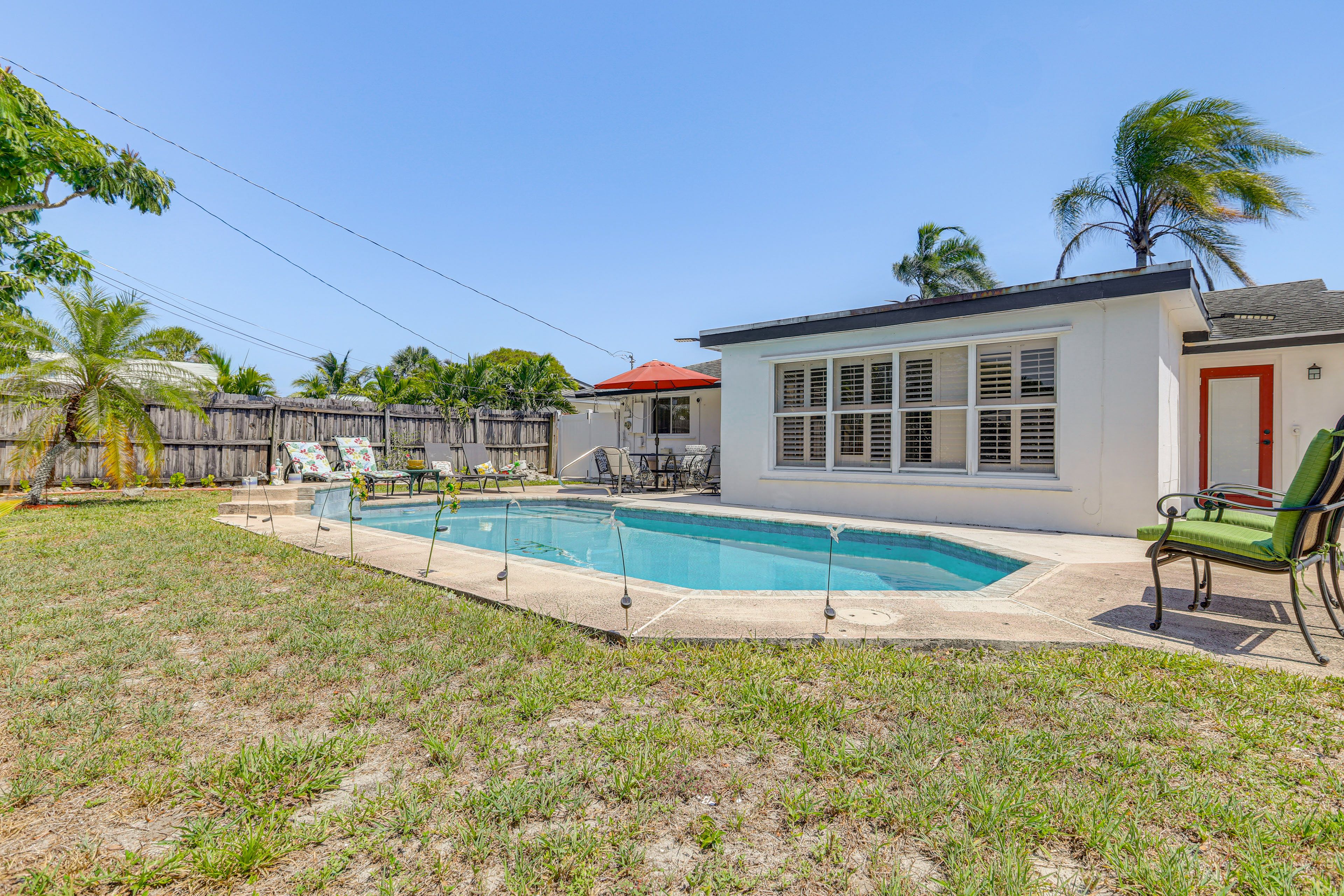 Fenced Backyard