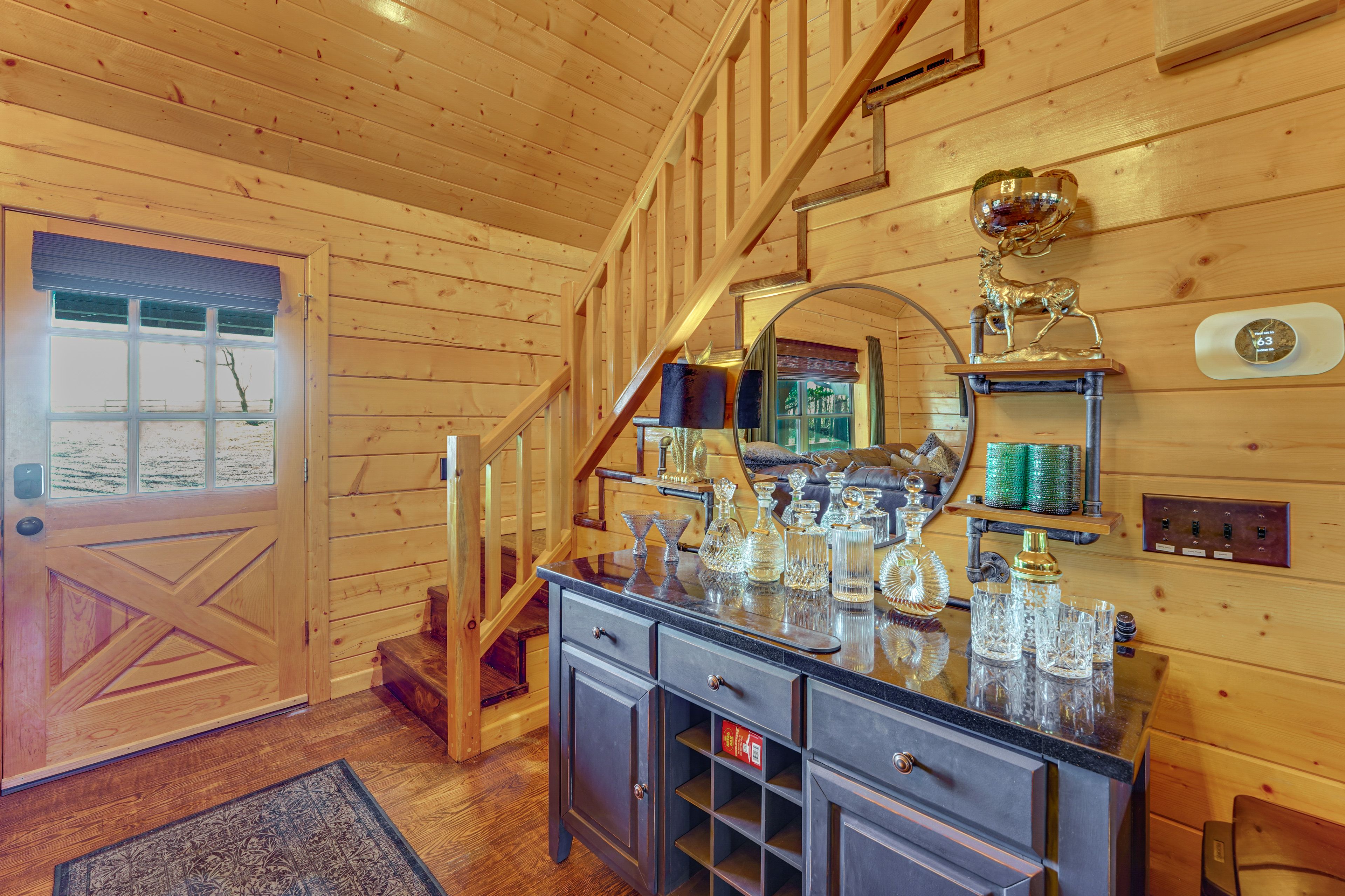 Stairs to Access 2nd Floor | Cabin