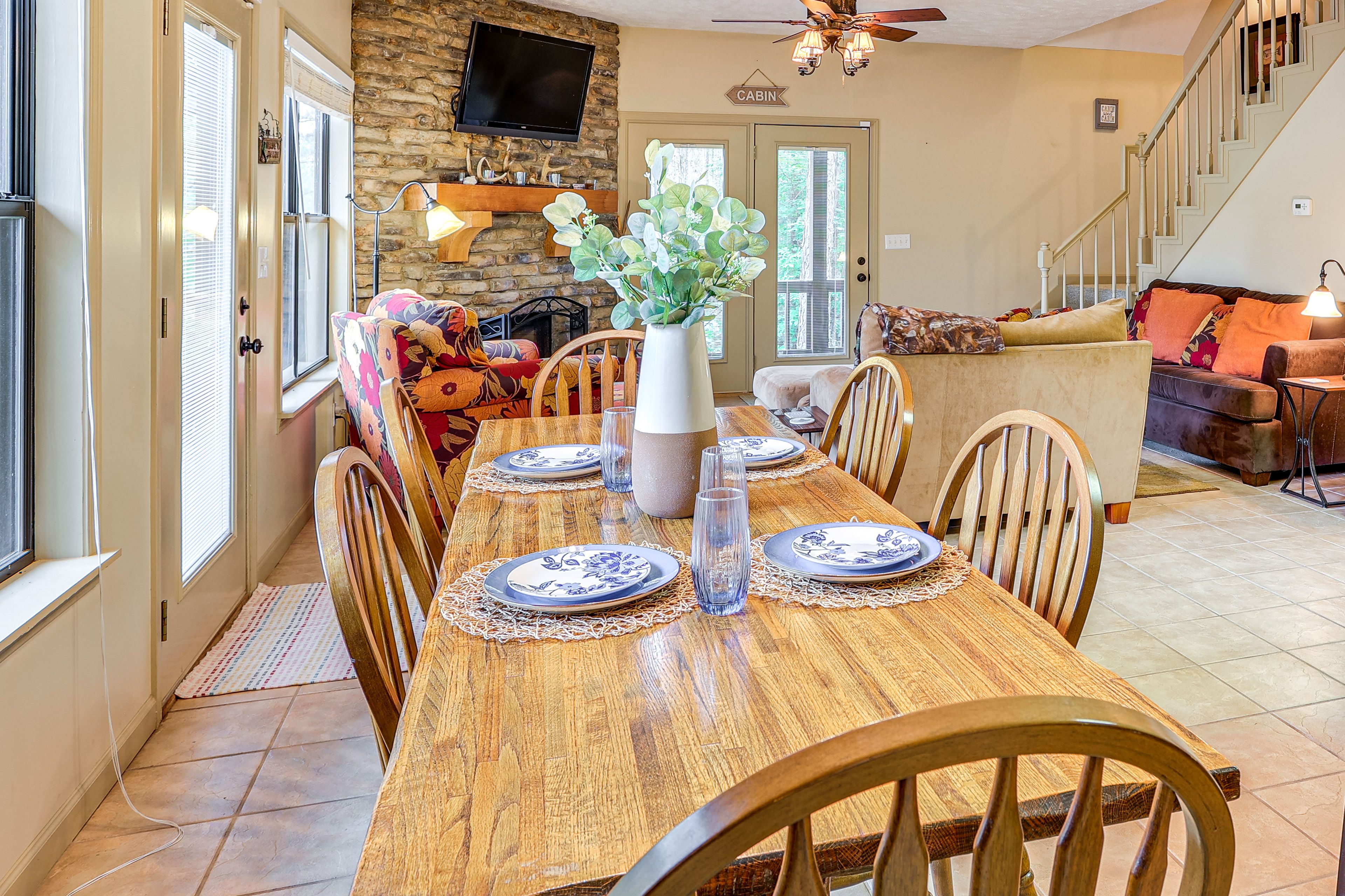 Dining Area | 1st Floor | Dishware/Flatware