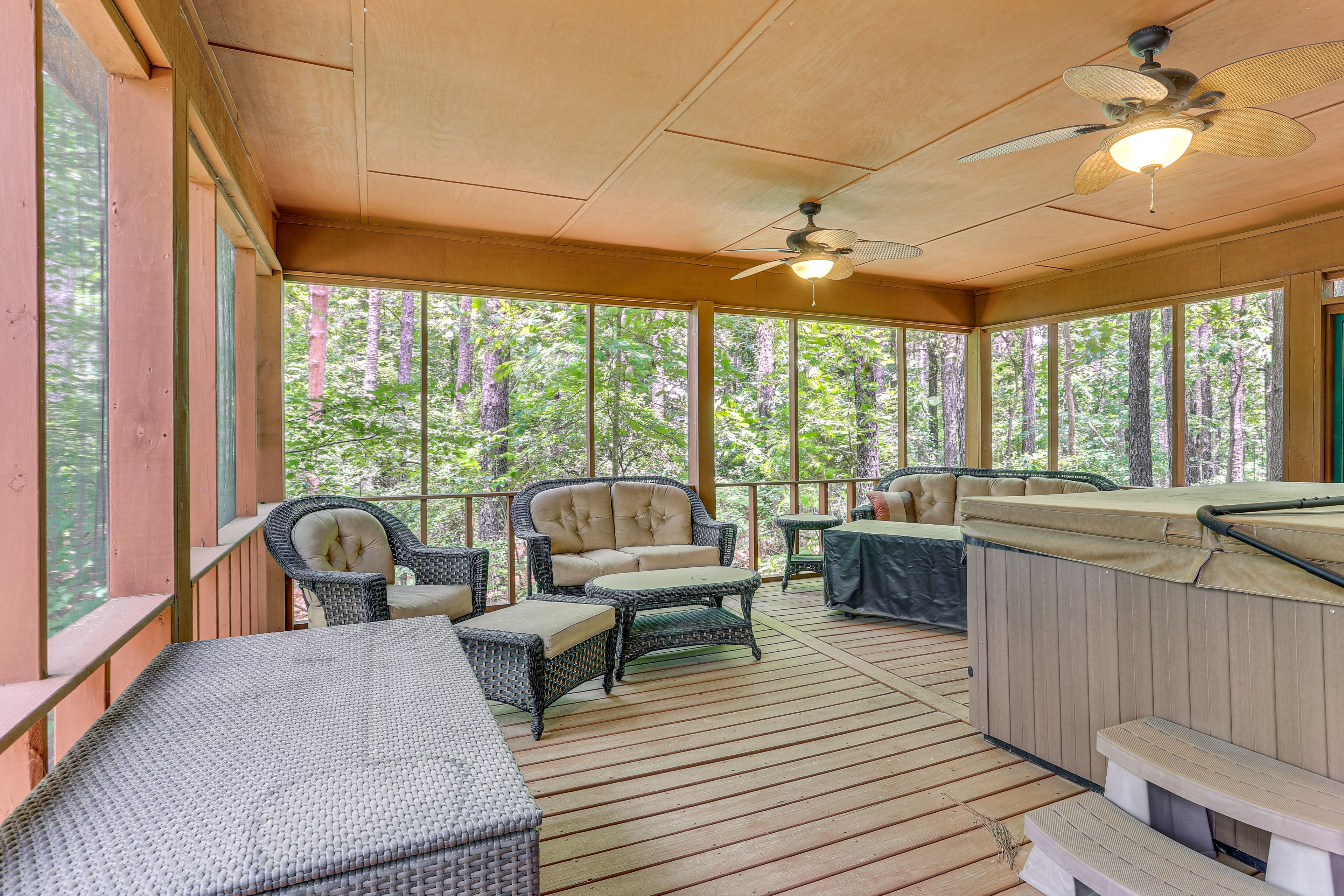 Screened Deck