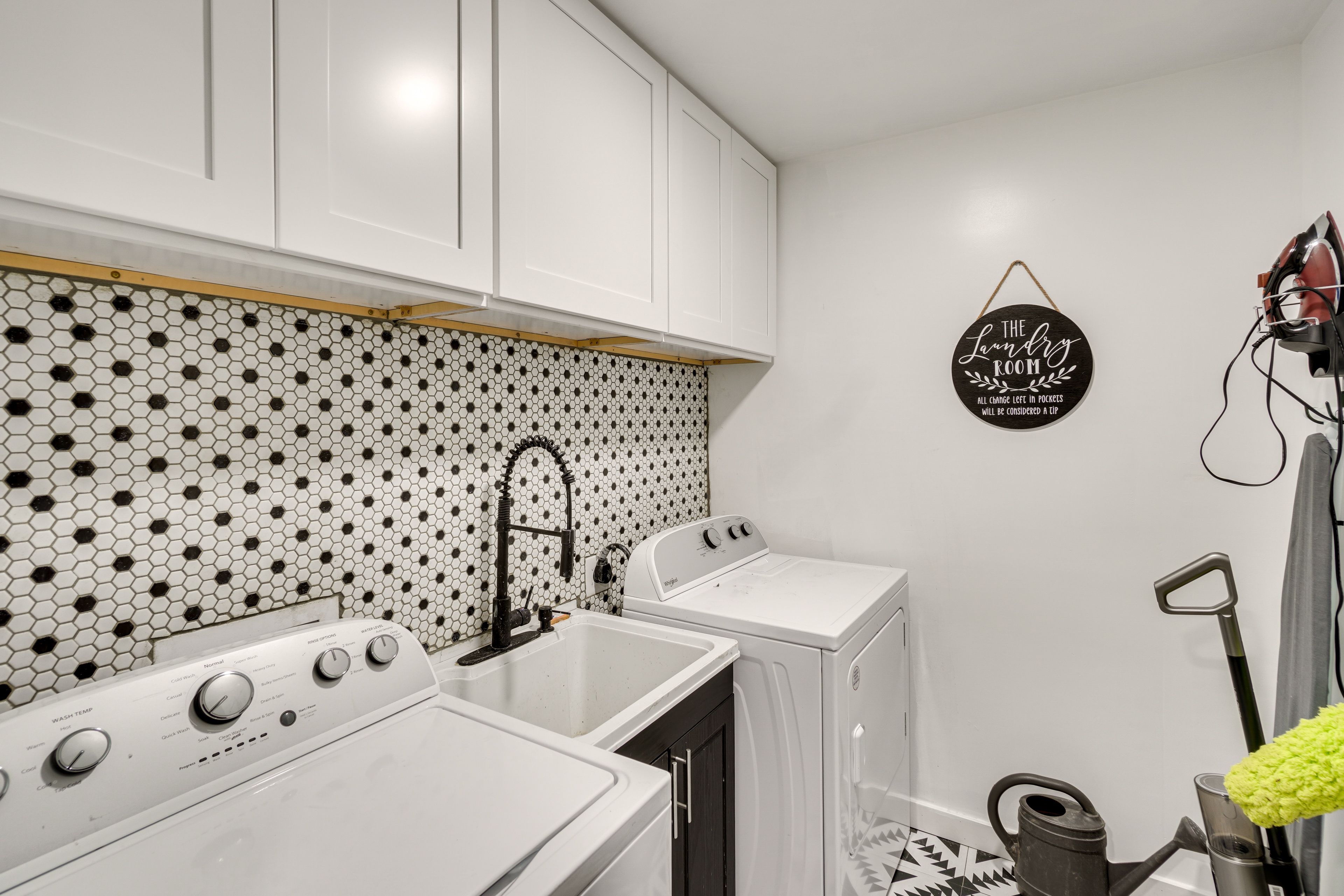 Laundry Room | 1st Floor | Iron/Board