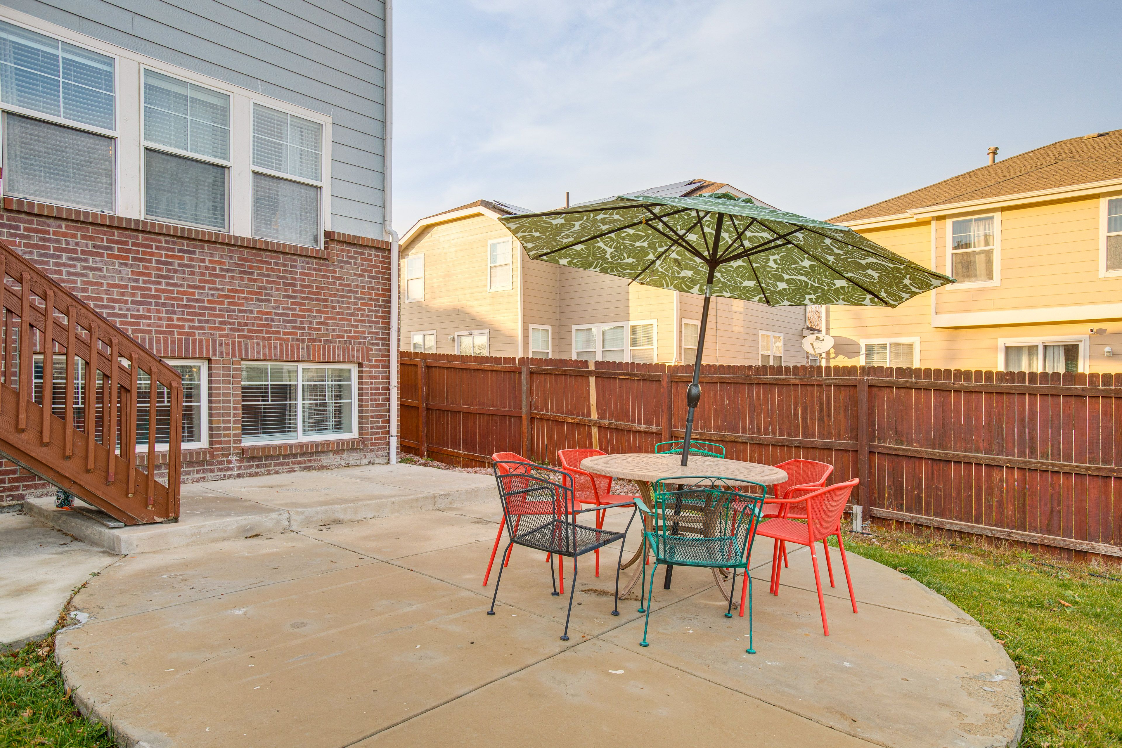 Patio | Charcoal Grill | Fenced-In Yard
