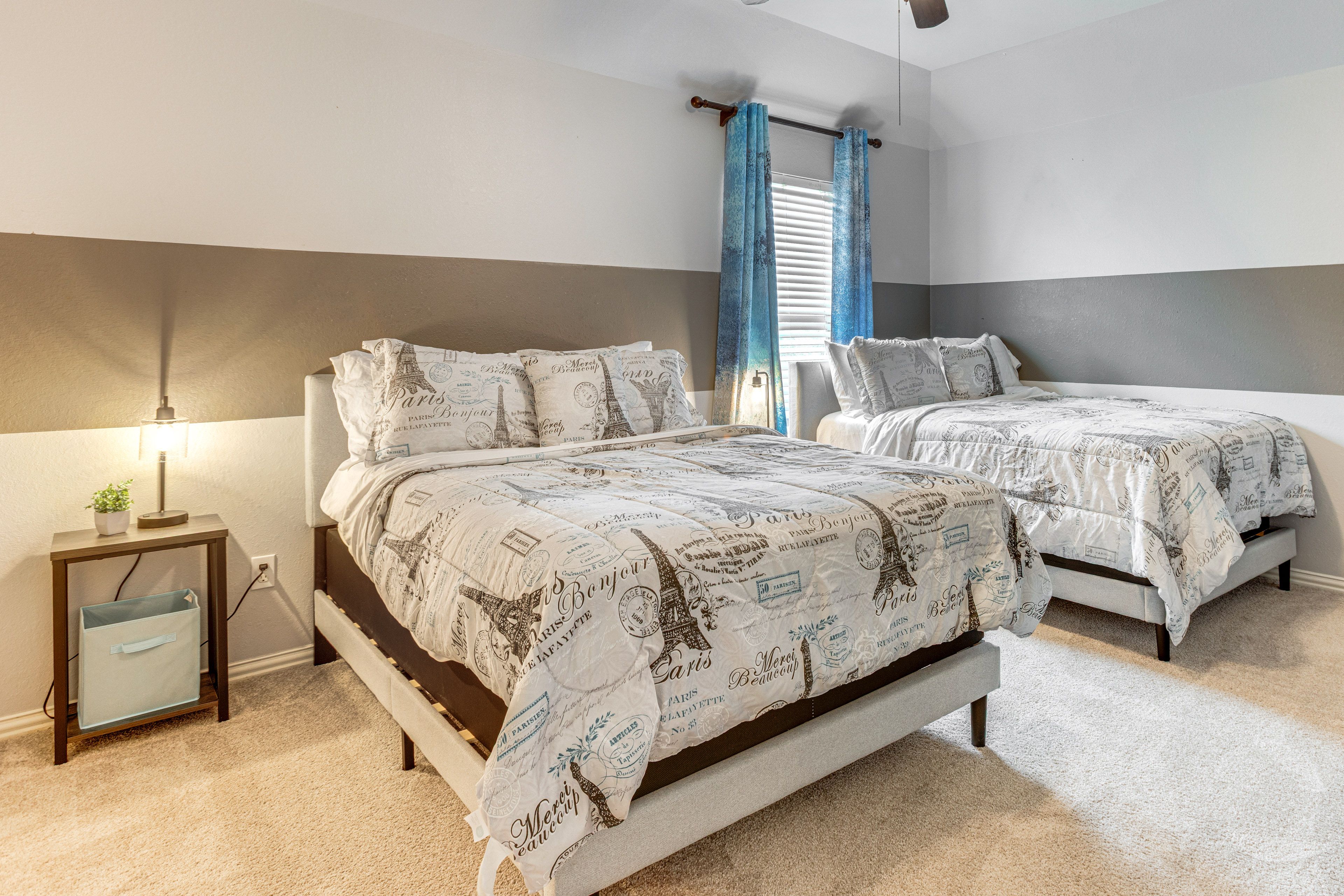 Bedroom 3 | 2nd Floor | 2 Full Beds | En-Suite Bathroom