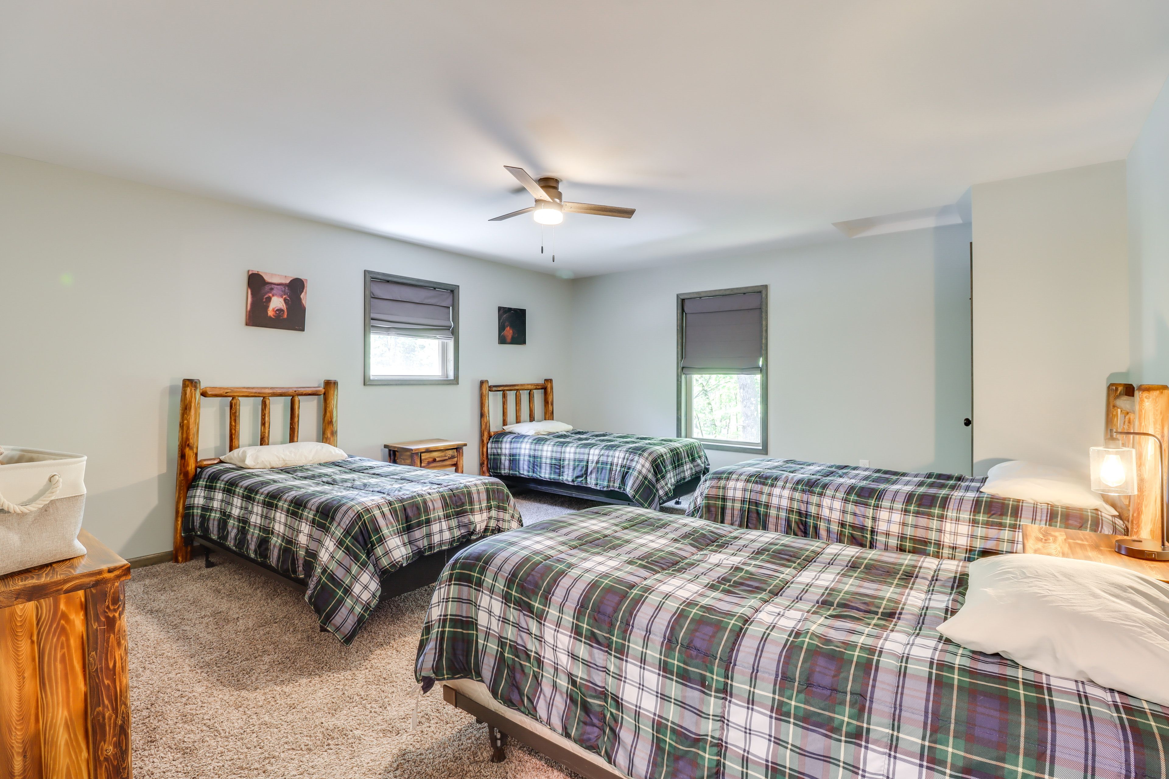 Bedroom 2 | 4 Twin Beds | 3rd Floor